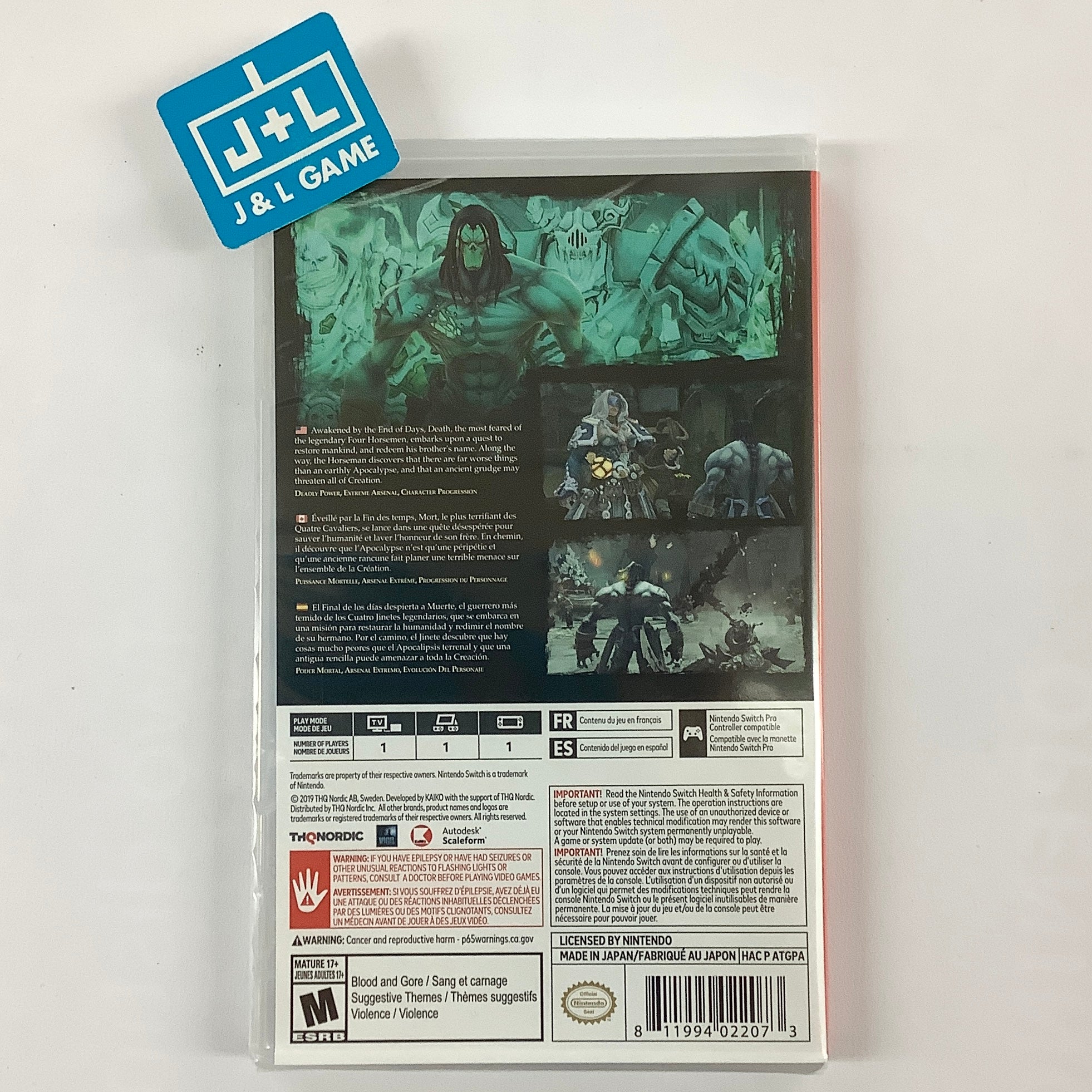 Darksiders II Deathinitive Edition - (NSW) Nintendo Switch Video Games THQ Nordic   