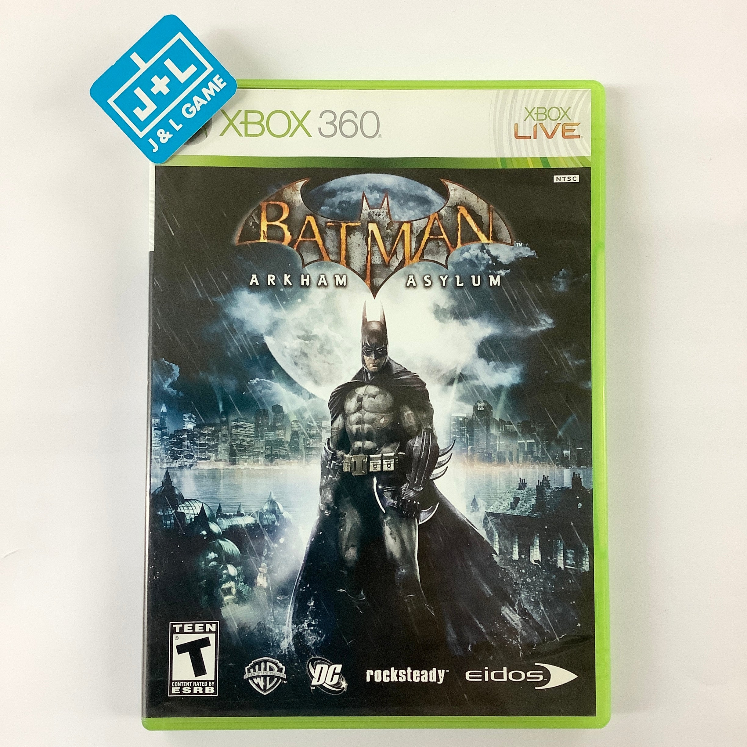 Batman: Arkham Asylum - Xbox 360 [Pre-Owned] Video Games Warner Bros. Interactive Entertainment   