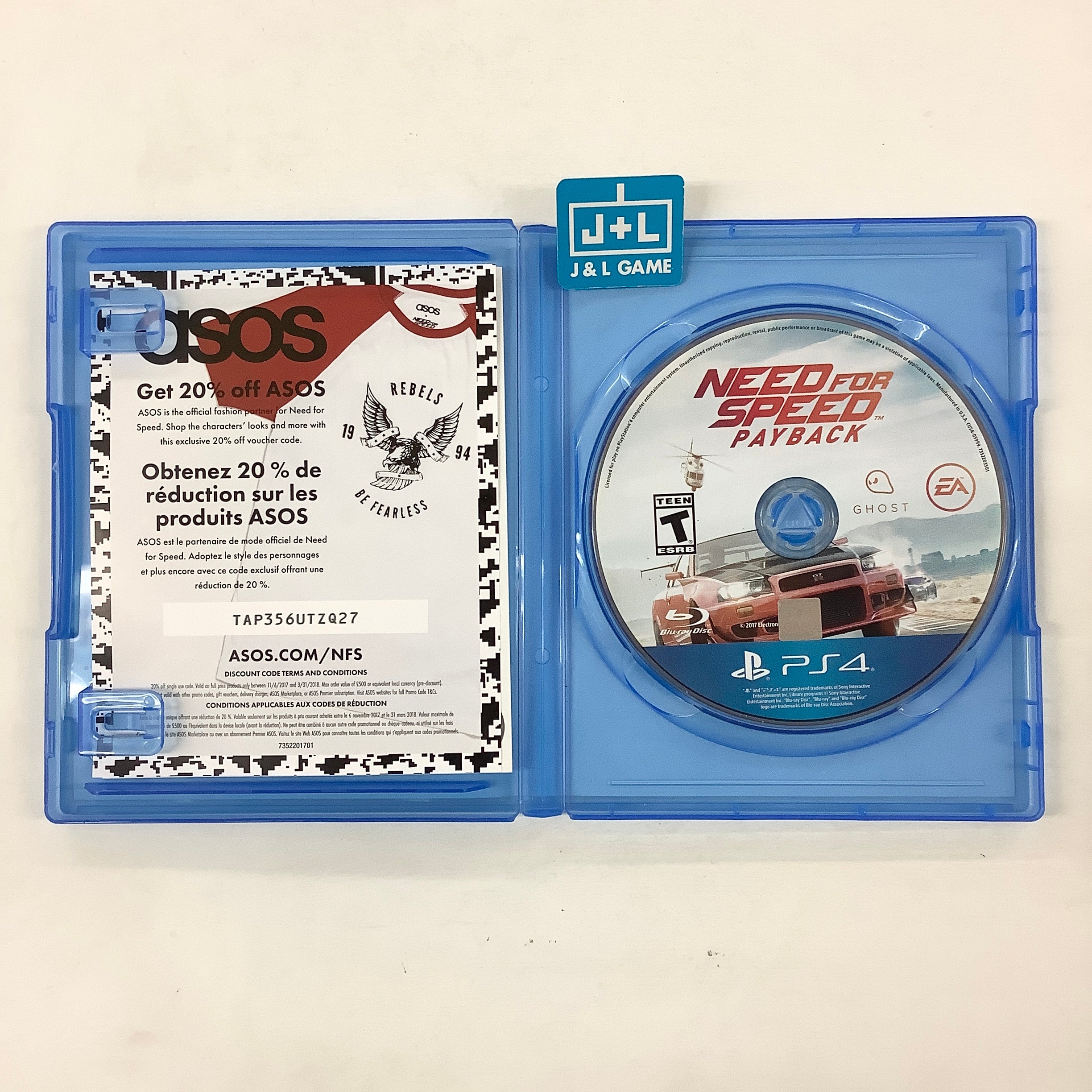 Need for Speed Payback - (PS4) PlayStation 4 [Pre-Owned] Video Games Electronic Arts   
