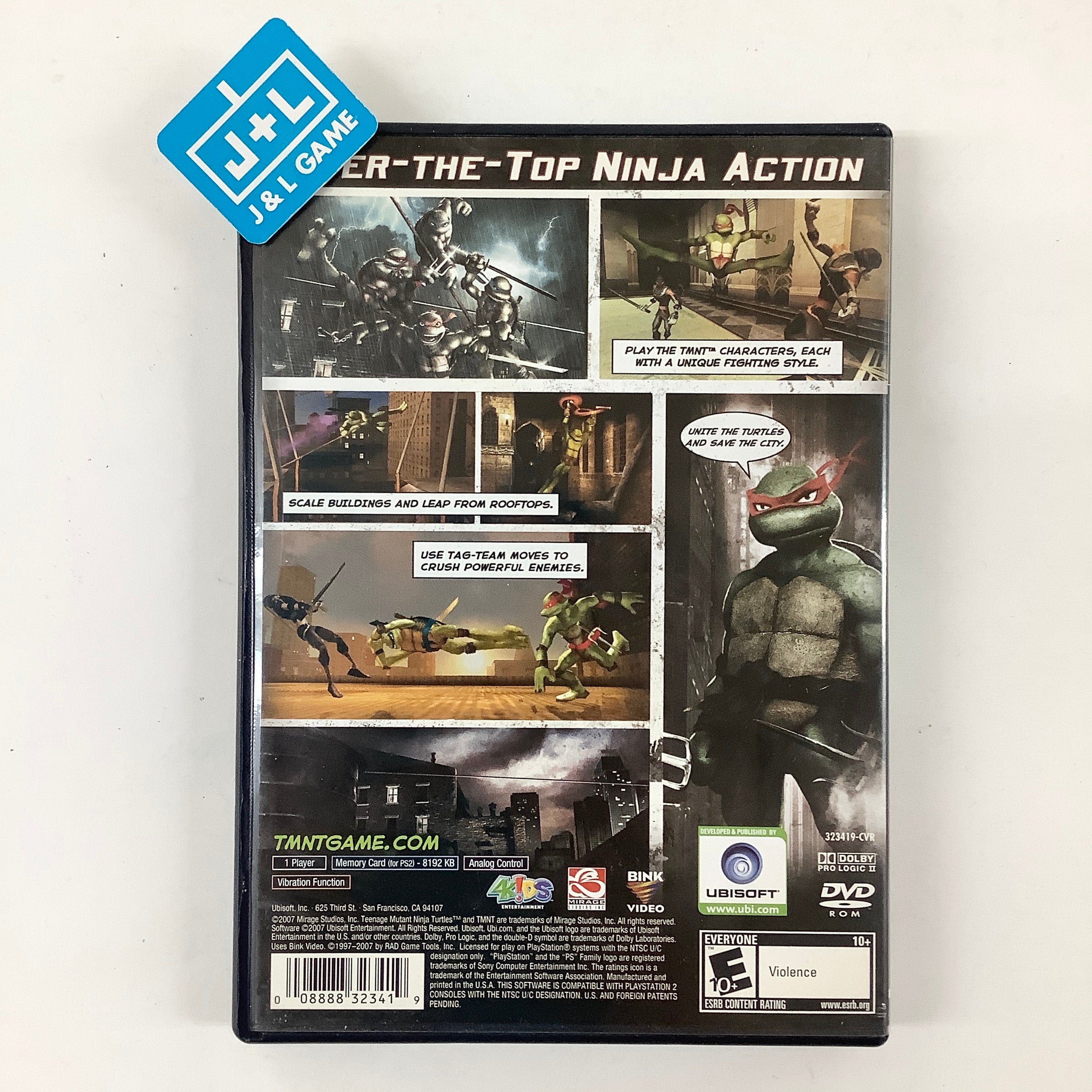 TMNT - (PS2) PlayStation 2 [Pre-Owned] Video Games Ubisoft   