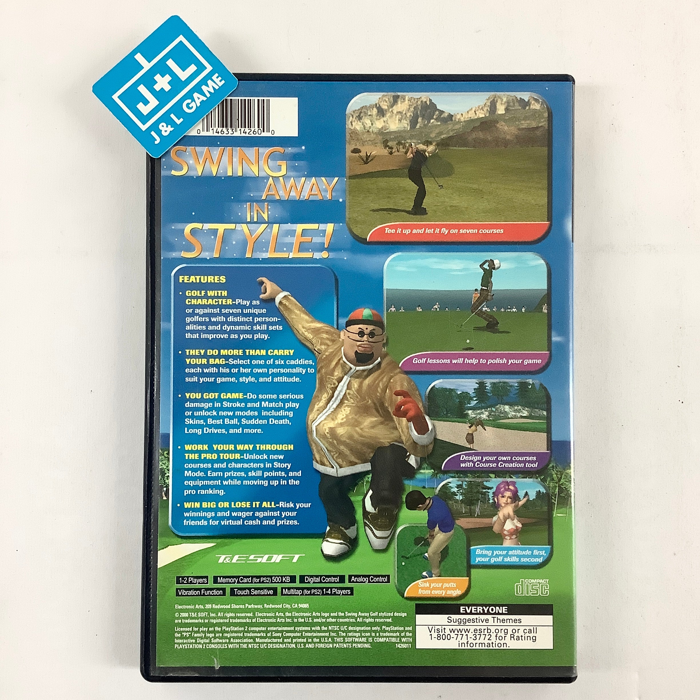 Swing Away Golf - (PS2) PlayStation 2 [Pre-Owned] Video Games T&E Soft   