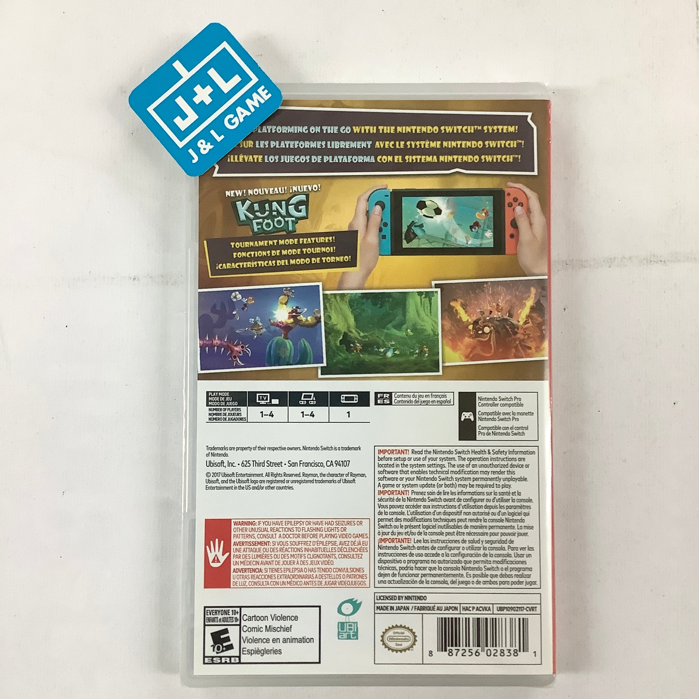 Rayman Legends: Definitive Edition - (NSW) Nintendo Switch Video Games Ubisoft   