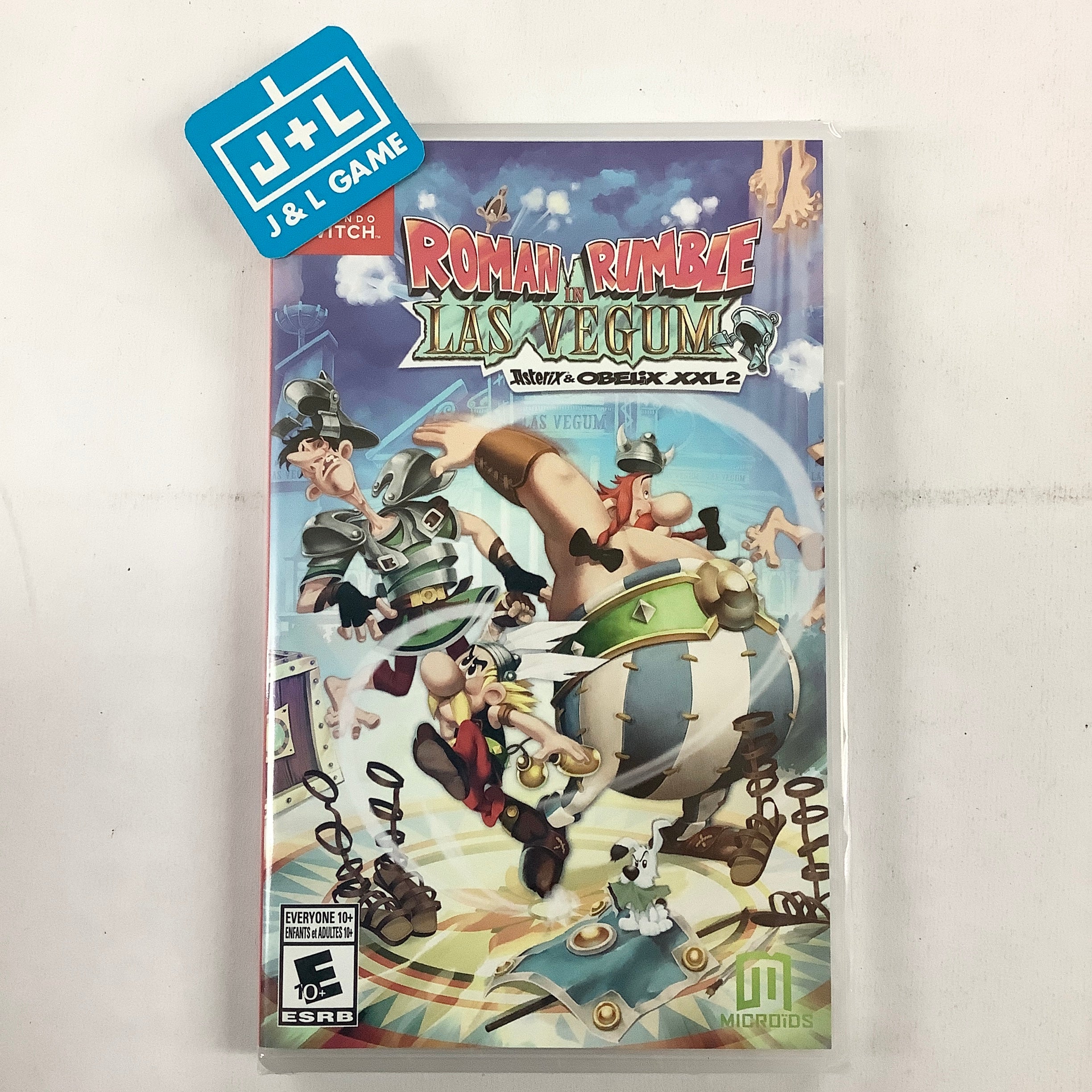 Roman Rumble In Las Vegum - Asterix & Obelix XXL 2 - (NSW) Nintendo Switch Video Games Microids   