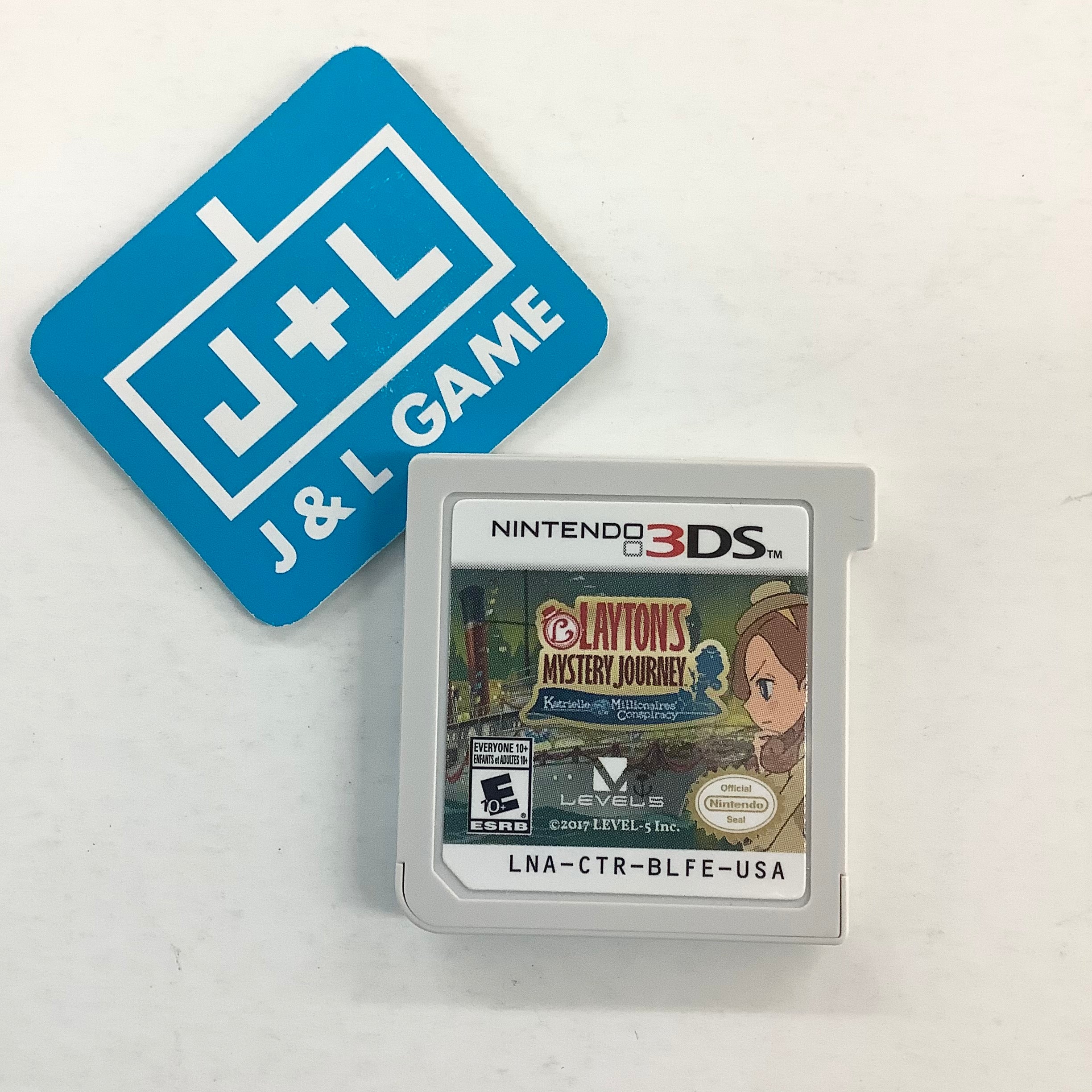 Layton's Mystery Journey: Katrielle and The Millionaires' Conspiracy - Nintendo 3DS [Pre-Owned] Video Games Level 5   