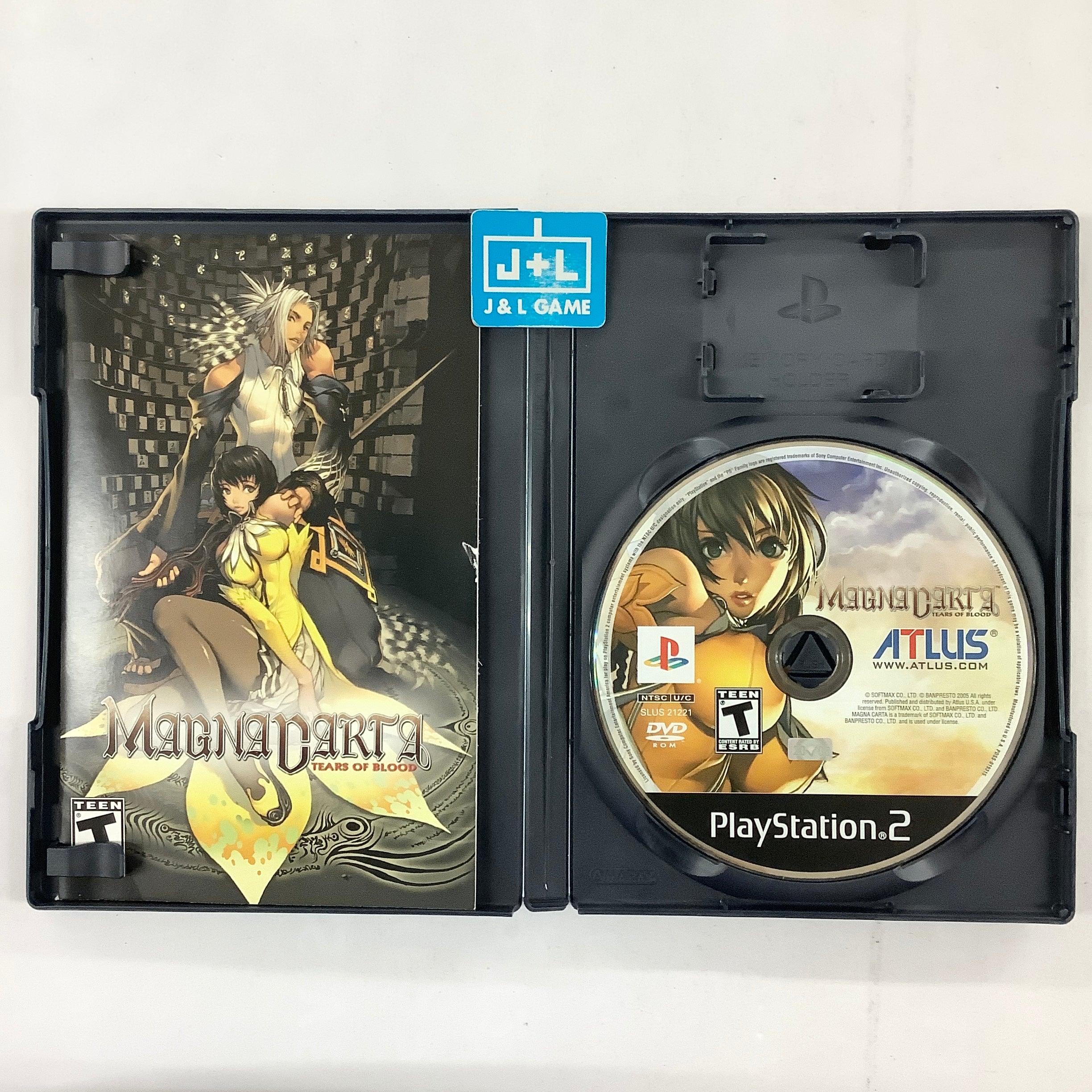 Magna Carta: Tears of Blood - (PS2) PlayStation 2 [Pre-Owned] Video Games Atlus   