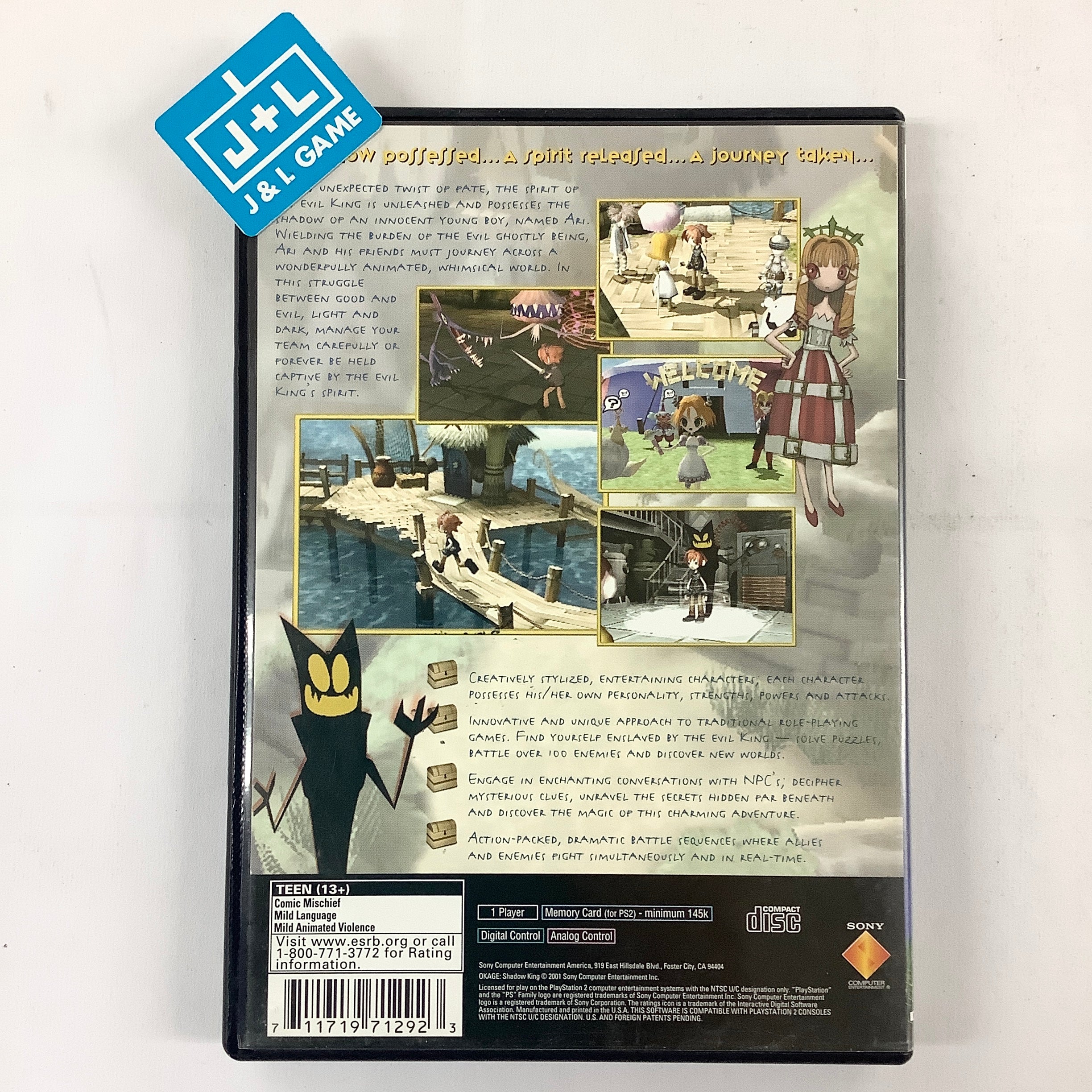 Okage: Shadow King - (PS2) PlayStation 2 [Pre-Owned] Video Games SCEA   
