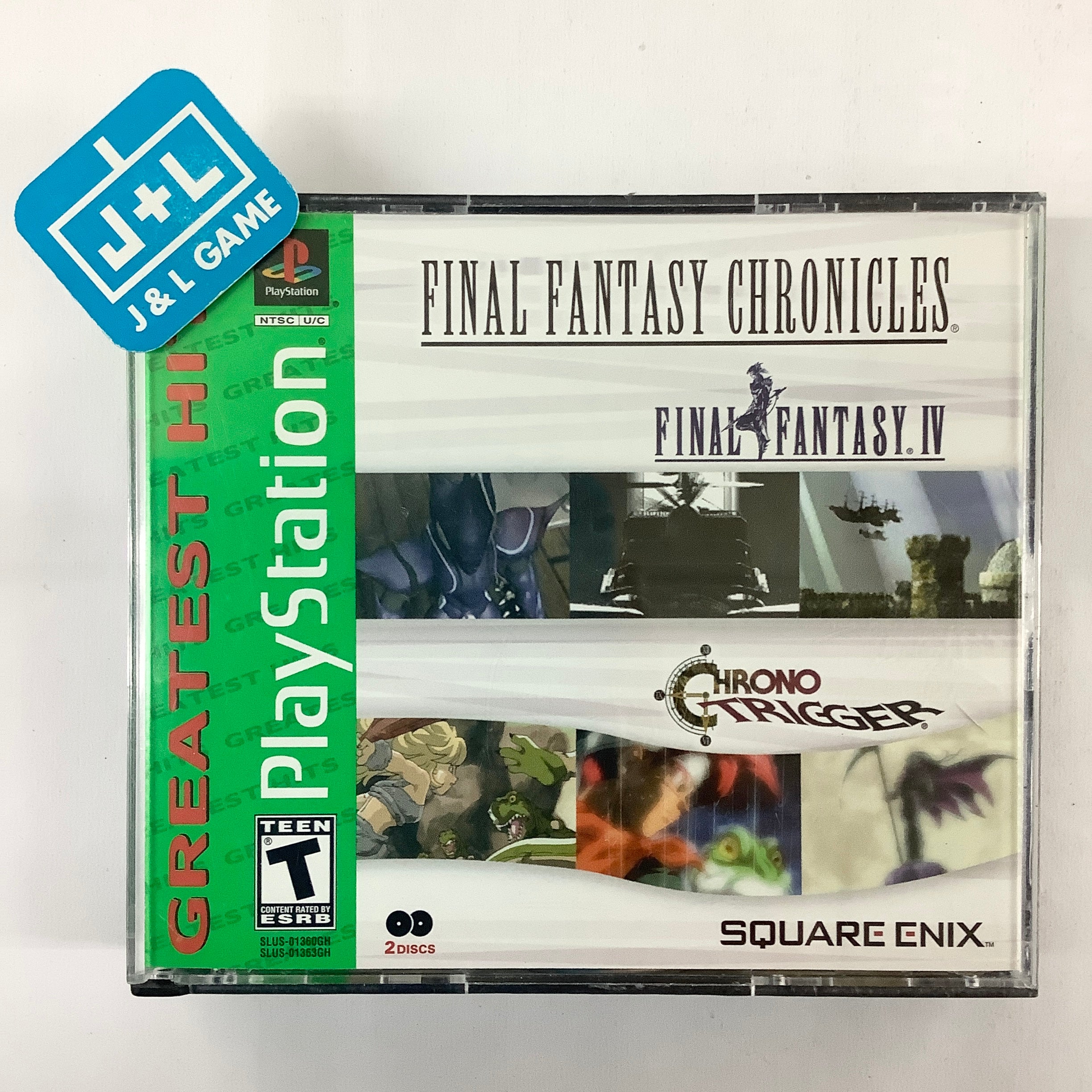 Final Fantasy Chronicles (Greatest Hits) - (PS1) PlayStation 1 [Pre-Owned] Video Games Square Enix   