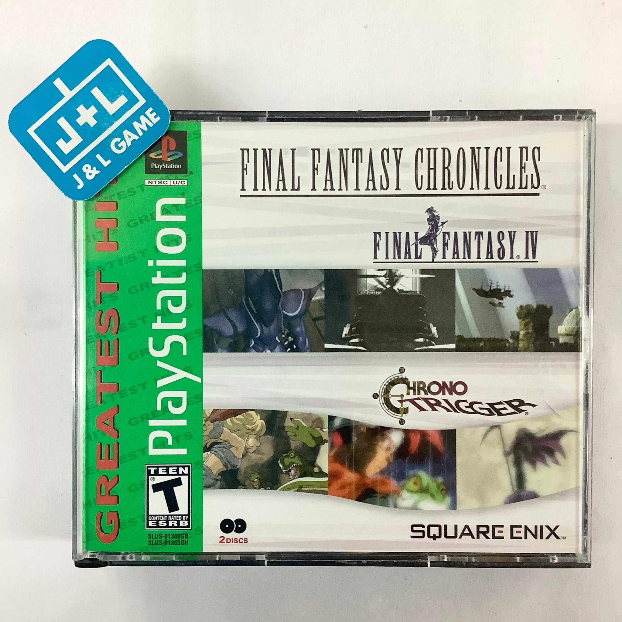 Final Fantasy Chronicles (Greatest Hits) - (PS1) PlayStation 1 [Pre-Owned] Video Games Square Enix   