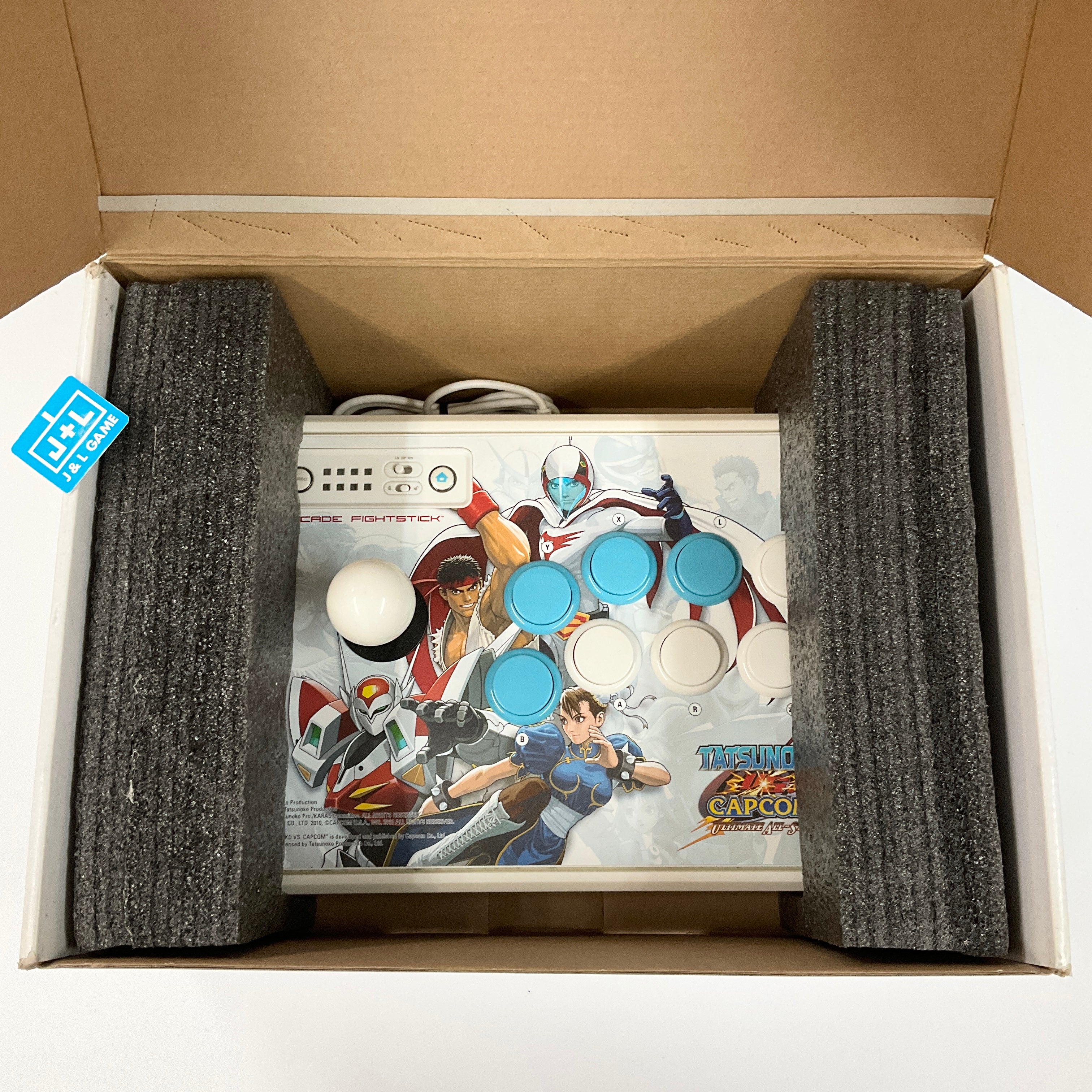 Madcatz Tatsunoko VS. Capcom Arcade FightStick - Nintendo Wii [Pre-Owned] Accessories Mad Catz   