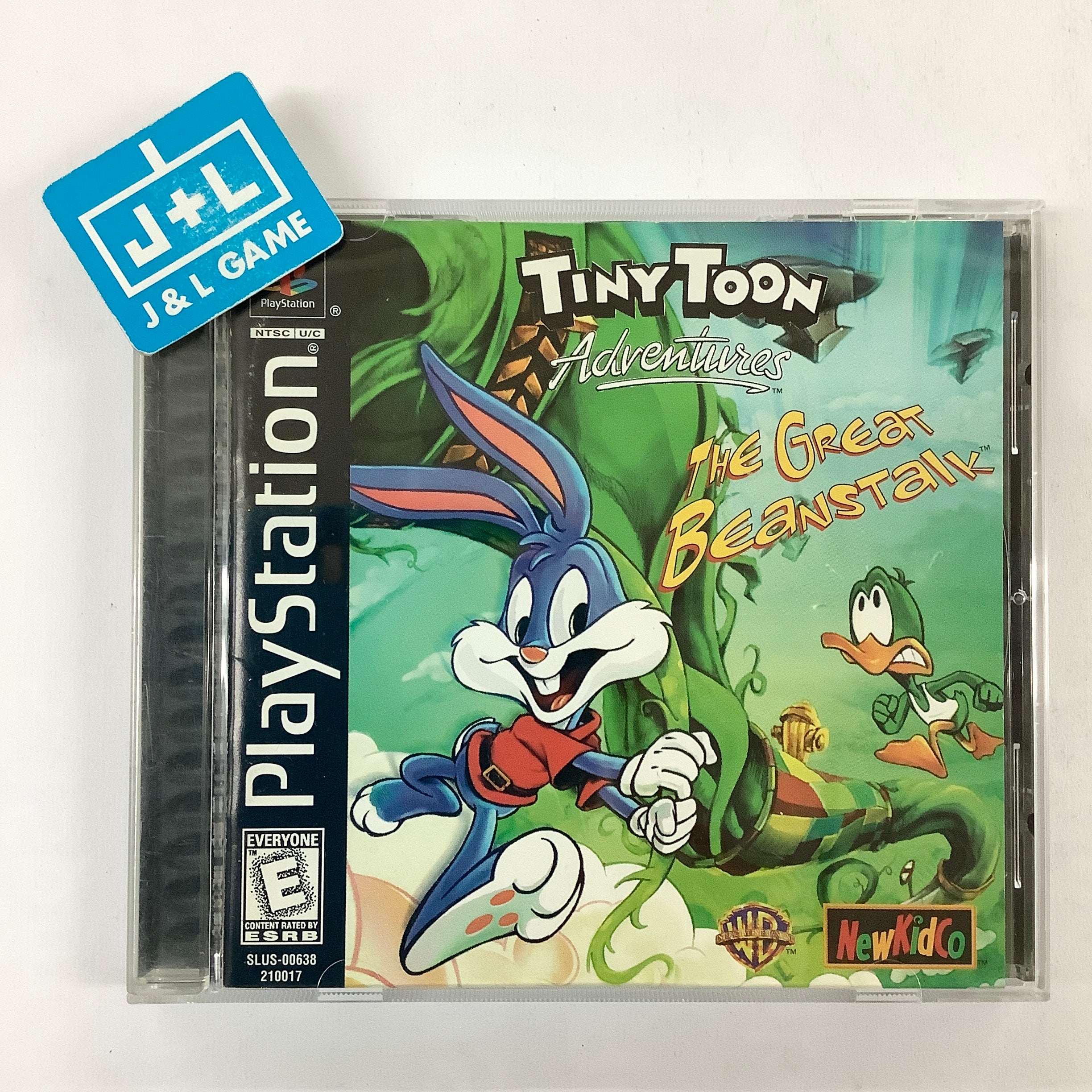 Tiny Toon Adventures: The Great Beanstalk - (PS1) PlayStation 1 [Pre-Owned] Video Games NewKidCo   
