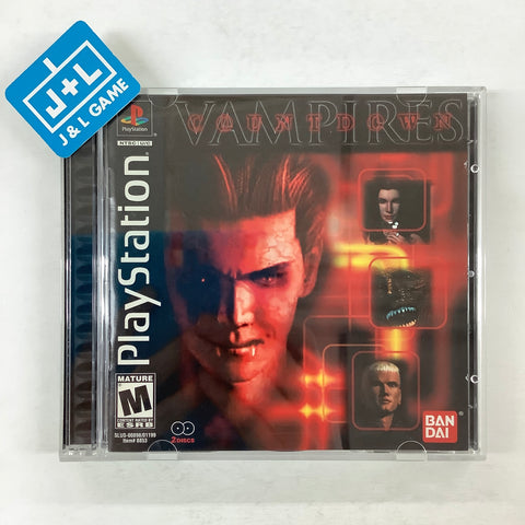 Countdown Vampires - (PS1) PlayStation 1 [Pre-Owned] Video Games Bandai   