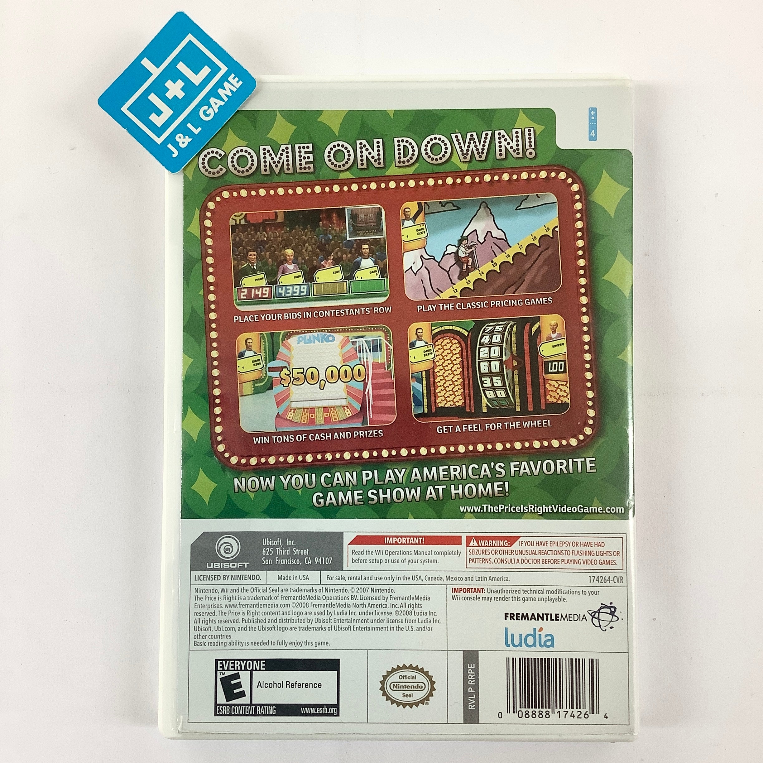 The Price is Right - Nintendo Wii [Pre-Owned] Video Games Activision   