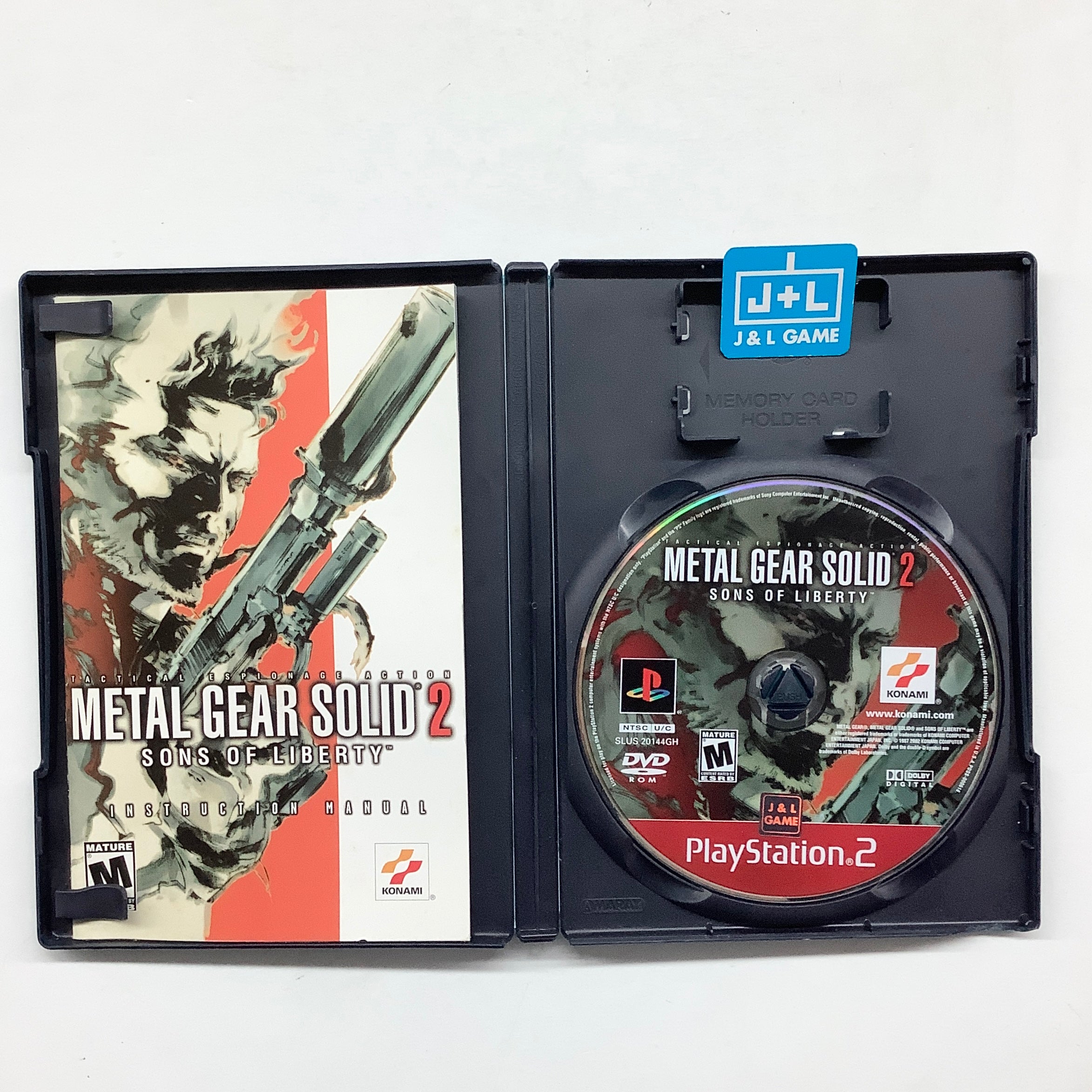 Metal Gear Solid 2: Sons of Liberty (Greatest Hits) - (PS2