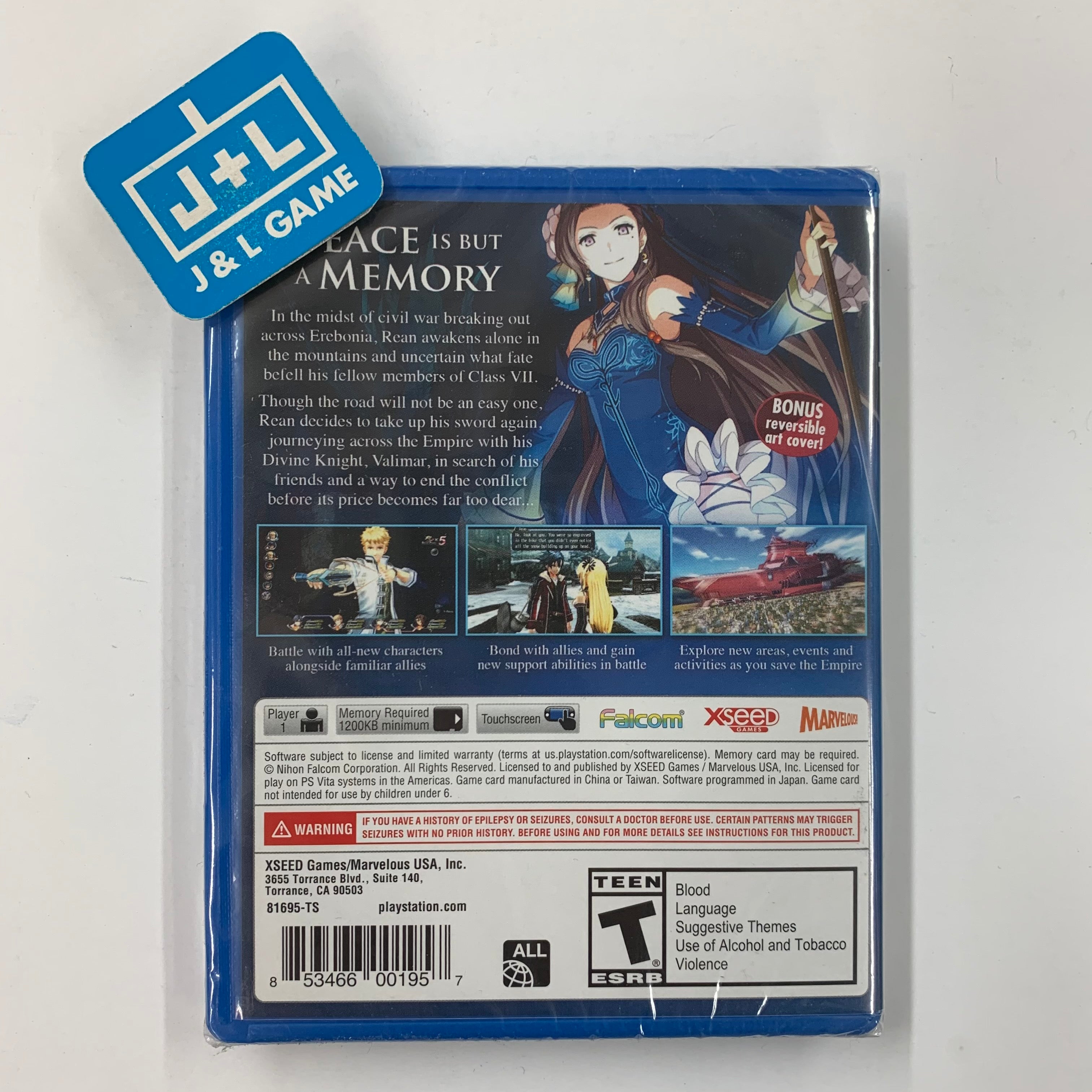 The Legend of Heroes: Trails of Cold Steel II - (PSV) PlayStation Vita Video Games XSEED Games   