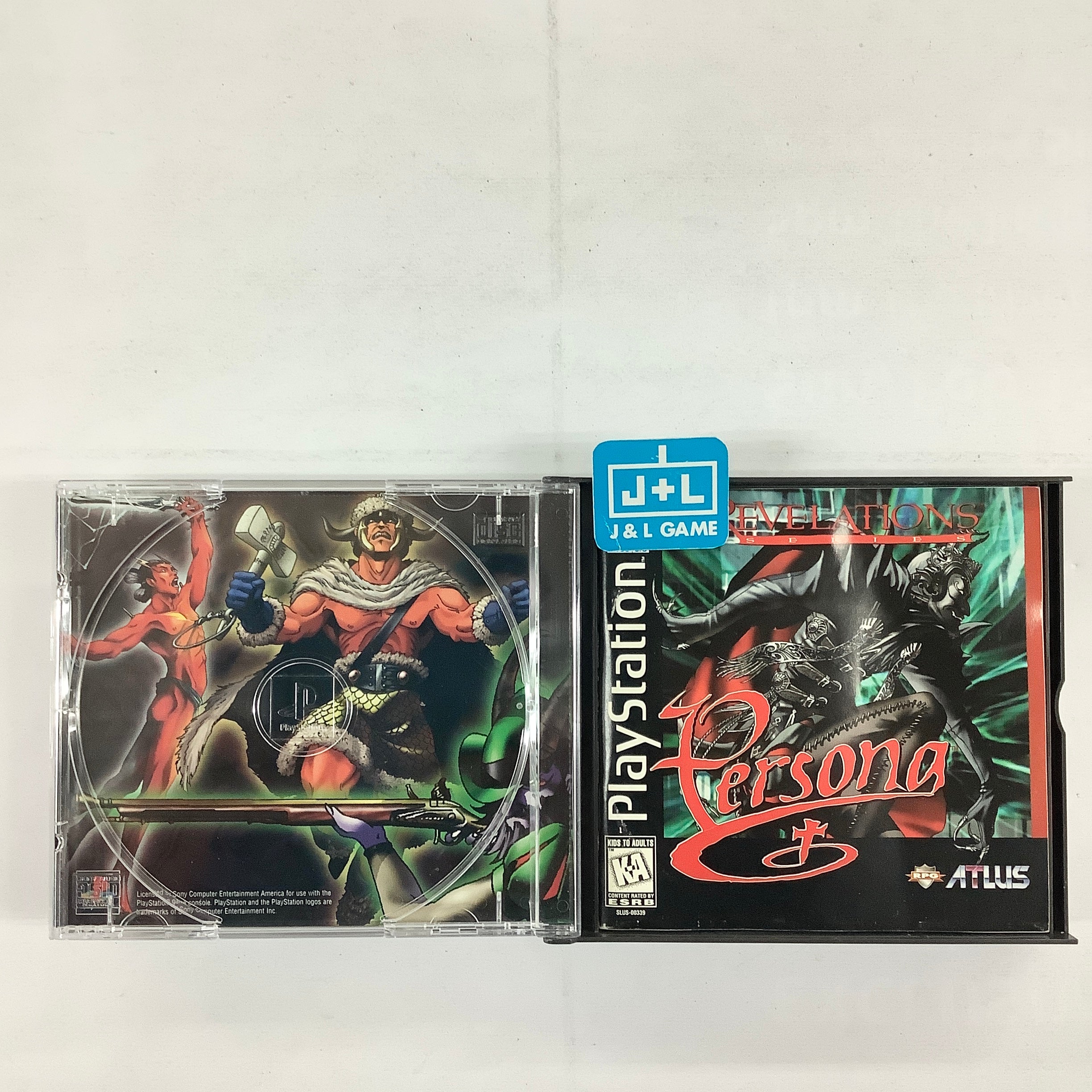 Persona - (PS1) PlayStation 1 [Pre-Owned] Video Games Atlus   