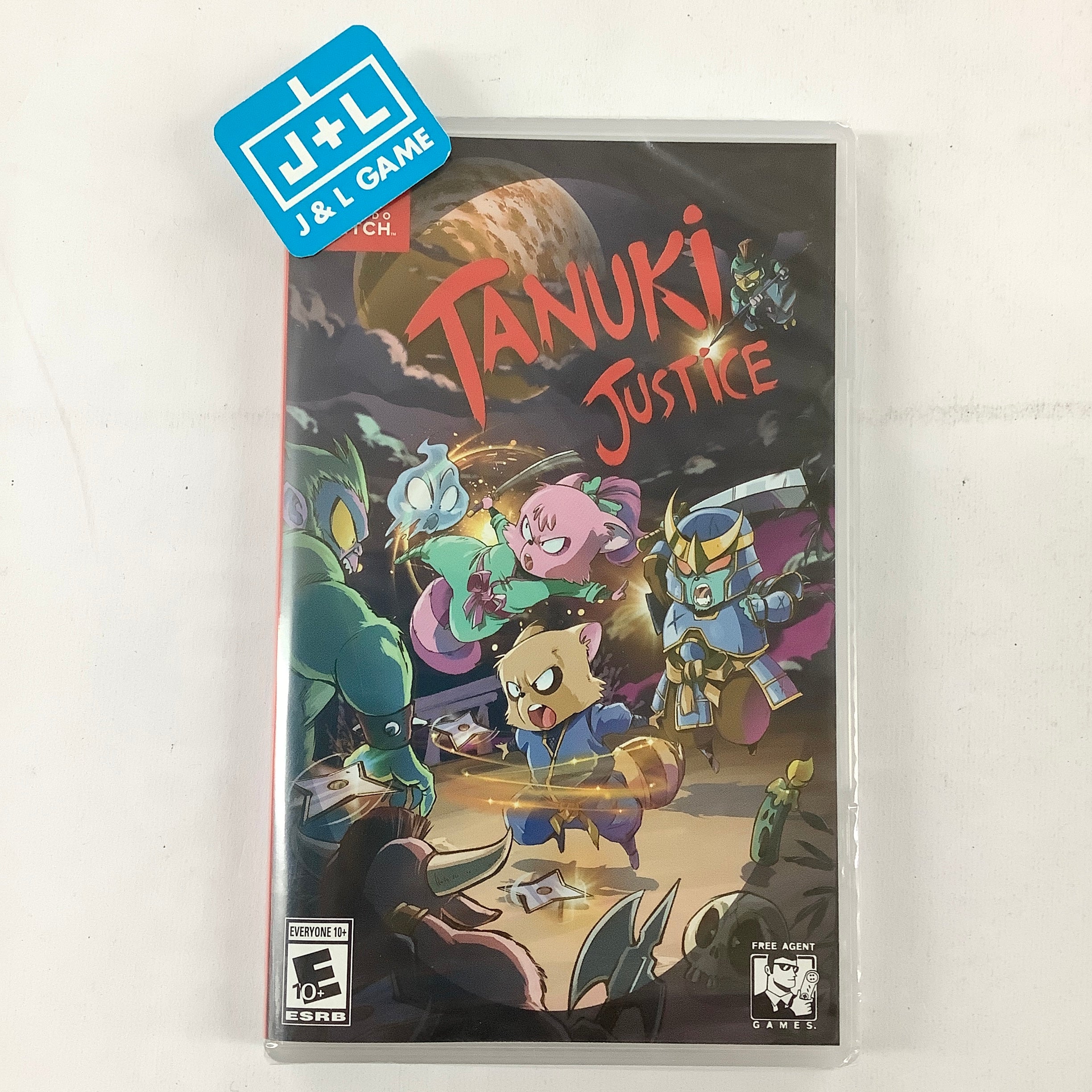 Tanuki Justice - (NSW) Nintendo Switch Video Games VGNYsoft   