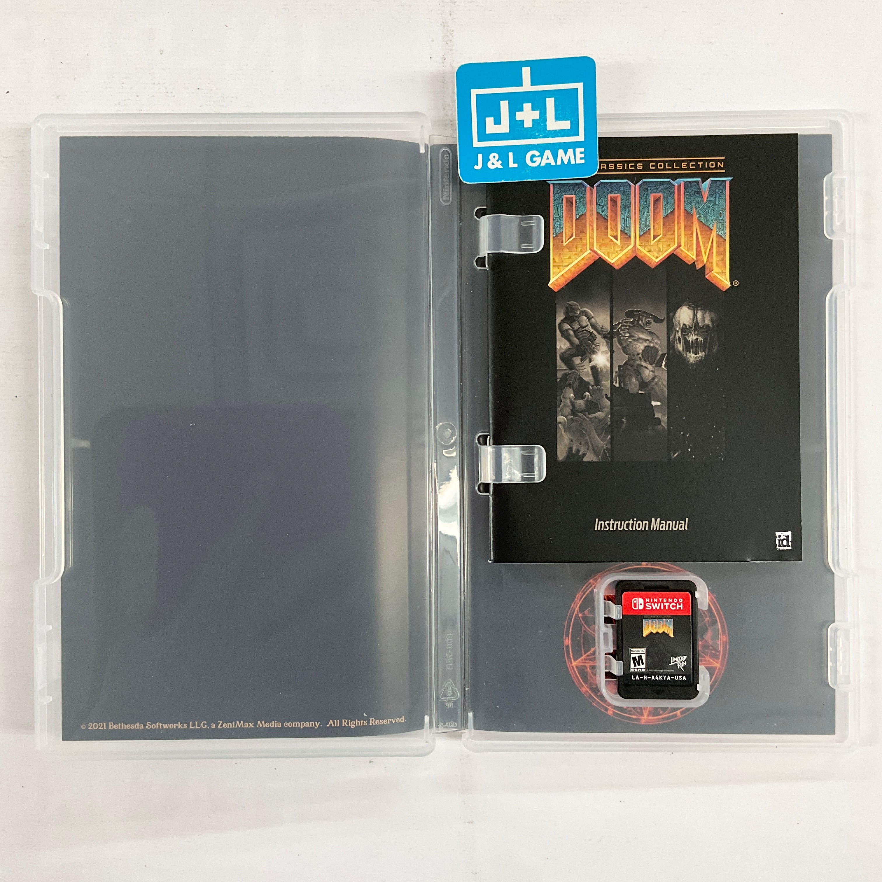 Doom: The Classics Collection (Limited Run #102) - (NSW) Nintendo Switch [Pre-Owned] Video Games Limited Run Games   