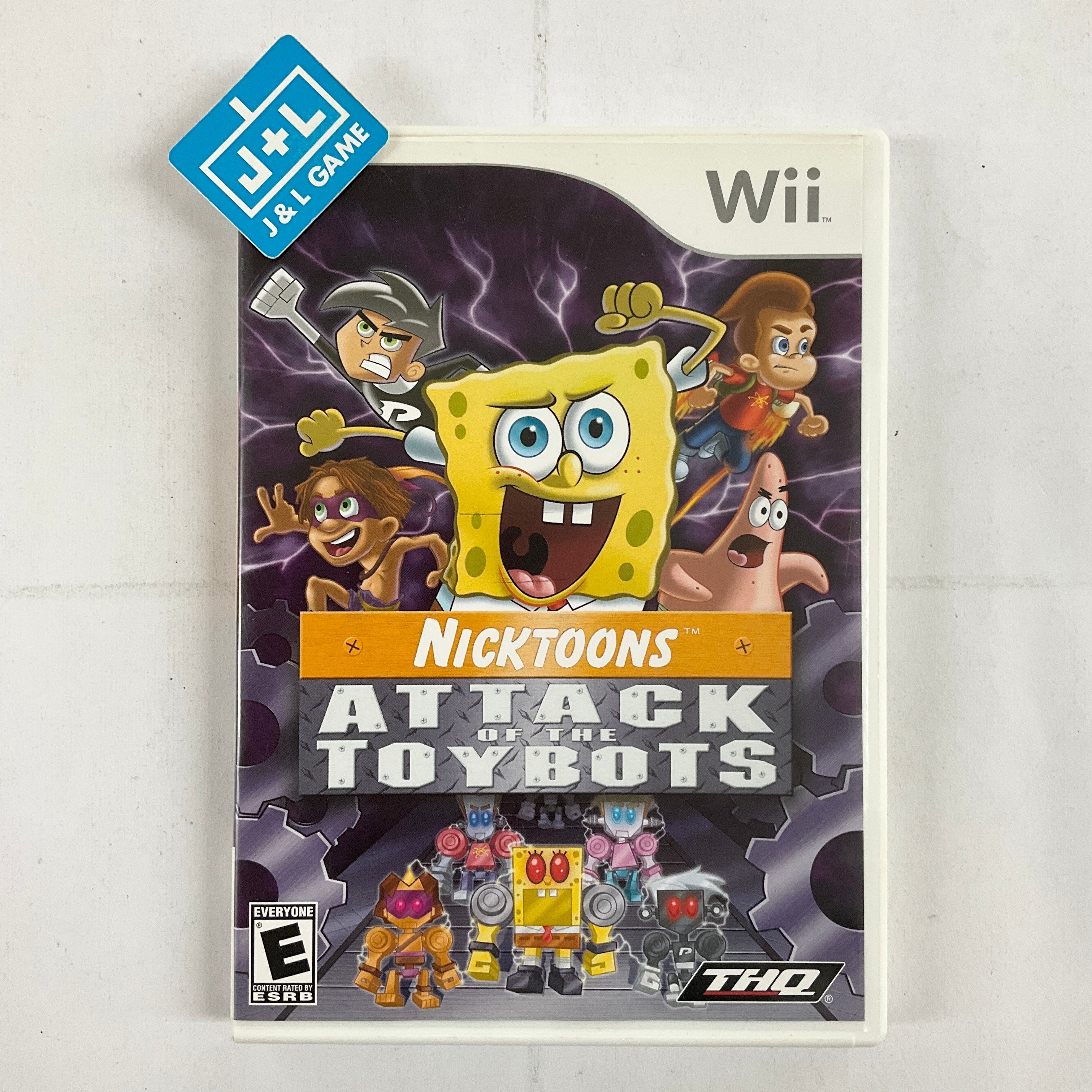 Nicktoons: Attack of the Toybots - Nintendo Wii [Pre-Owned] Video Games THQ   