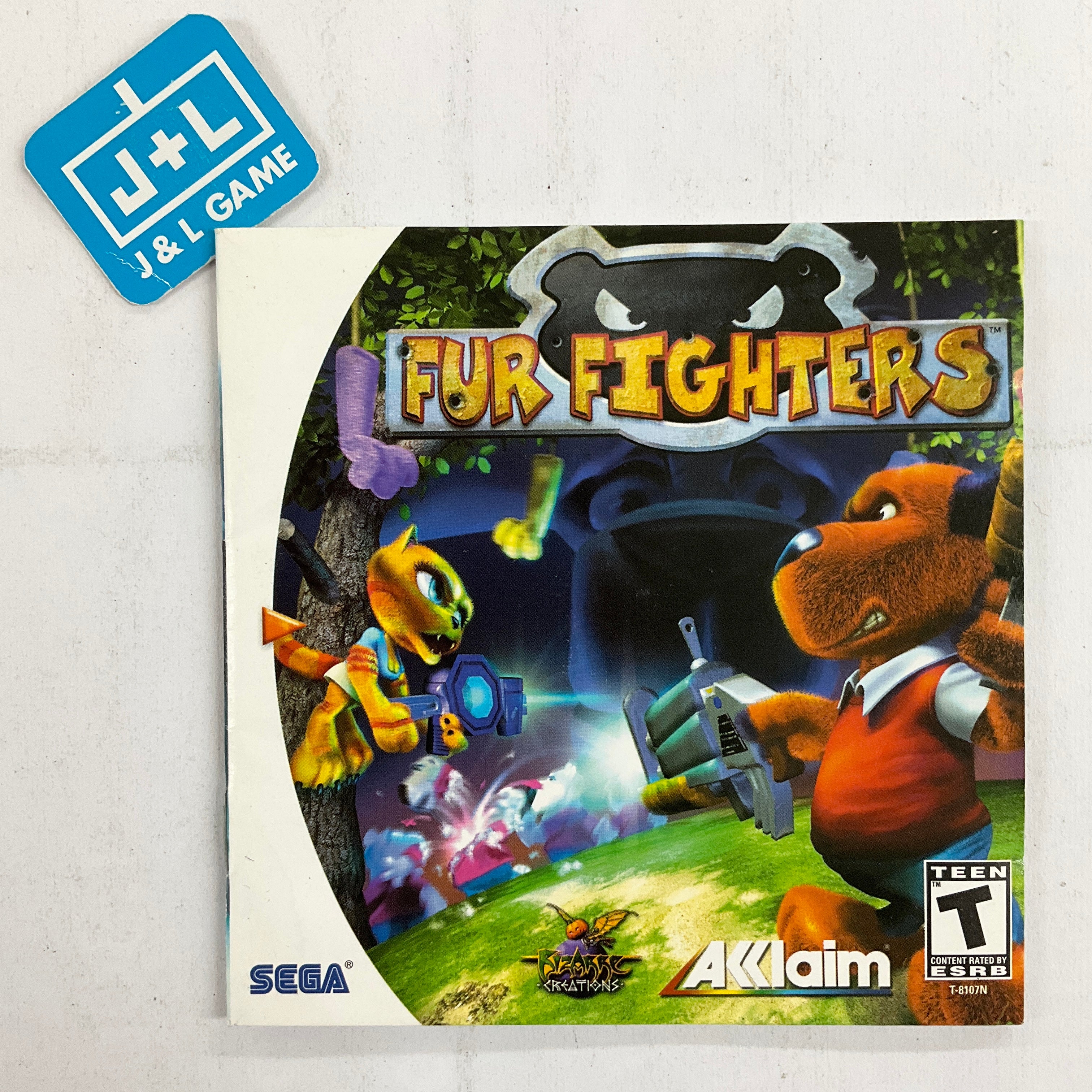 Fur Fighters - (DC) SEGA Dreamcast [Pre-Owned] | J&L Game