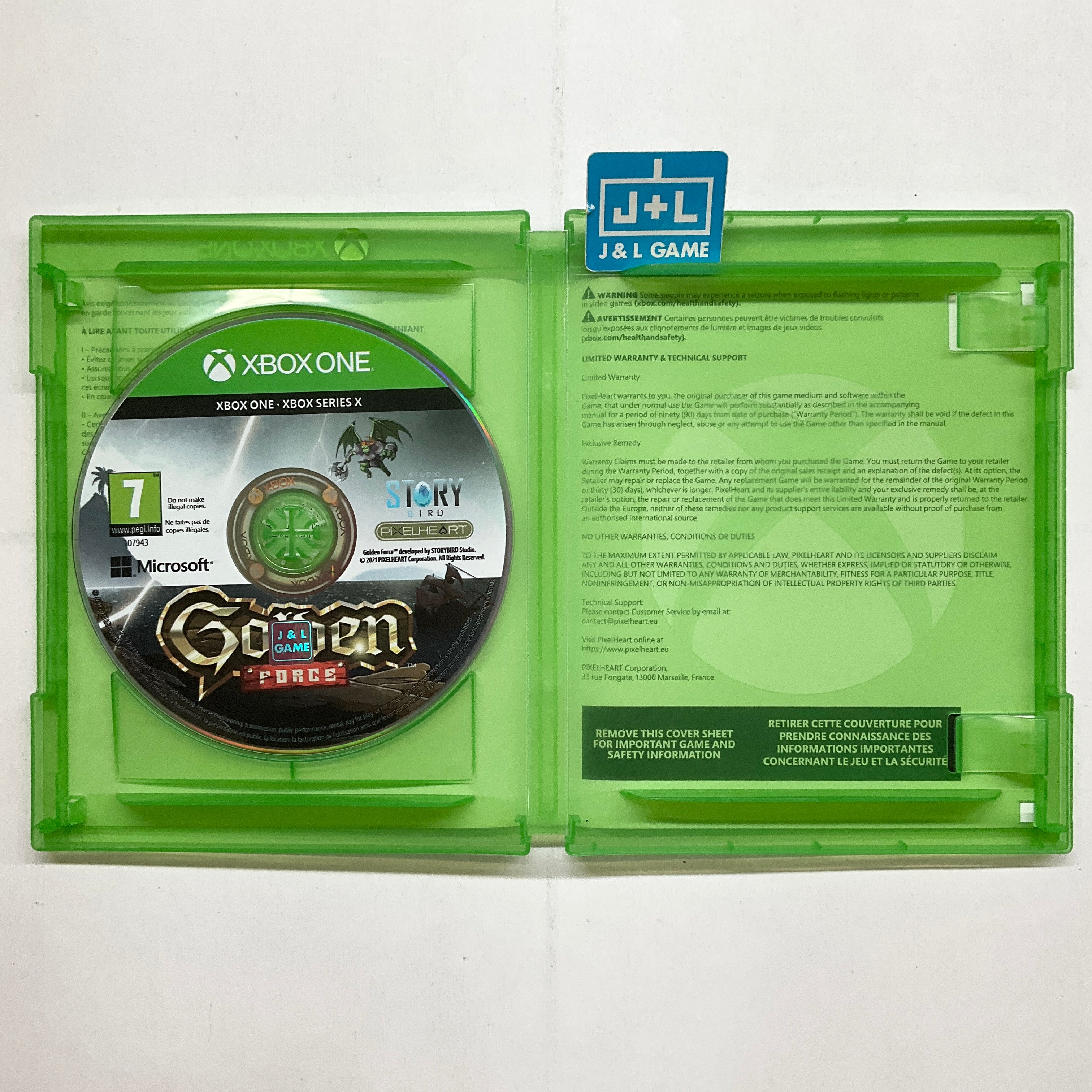 Golden Force - (XB1) Xbox One [Pre-Owned] (European Import) Video Games PixelHeart   