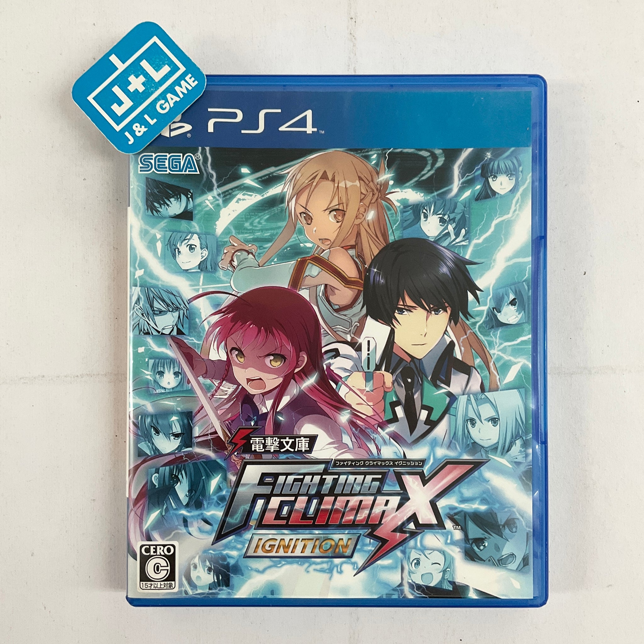 Dengeki Bunko: Fighting Climax Ignition - (PS4) Playstation 4 [Pre-Owned] (Japanese Import) Video Games SEGA   