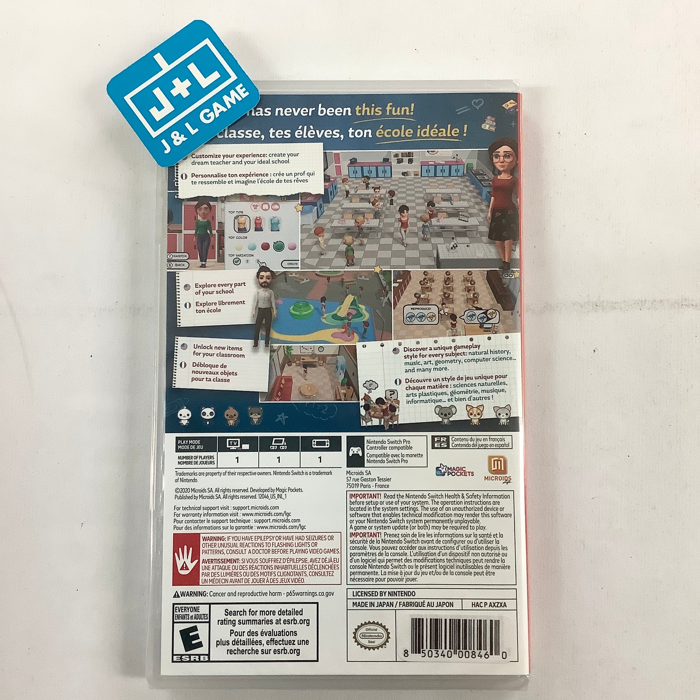 My Universe - School Teacher - (NSW) Nintendo Switch Video Games Microids   