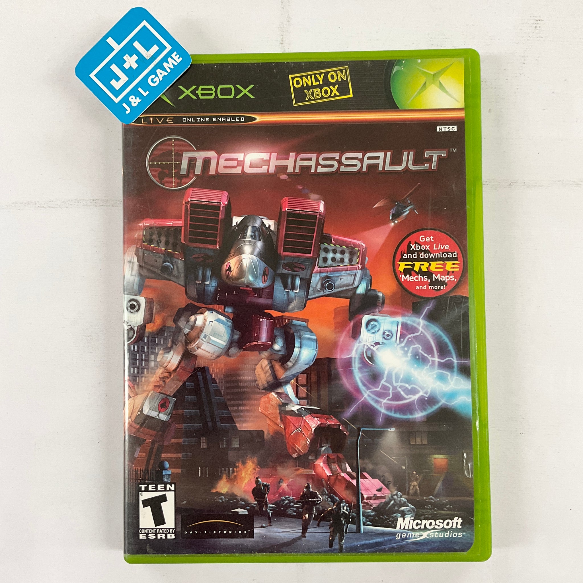 MechAssault - (XB) Xbox [Pre-Owned] Video Games Microsoft Game Studios   