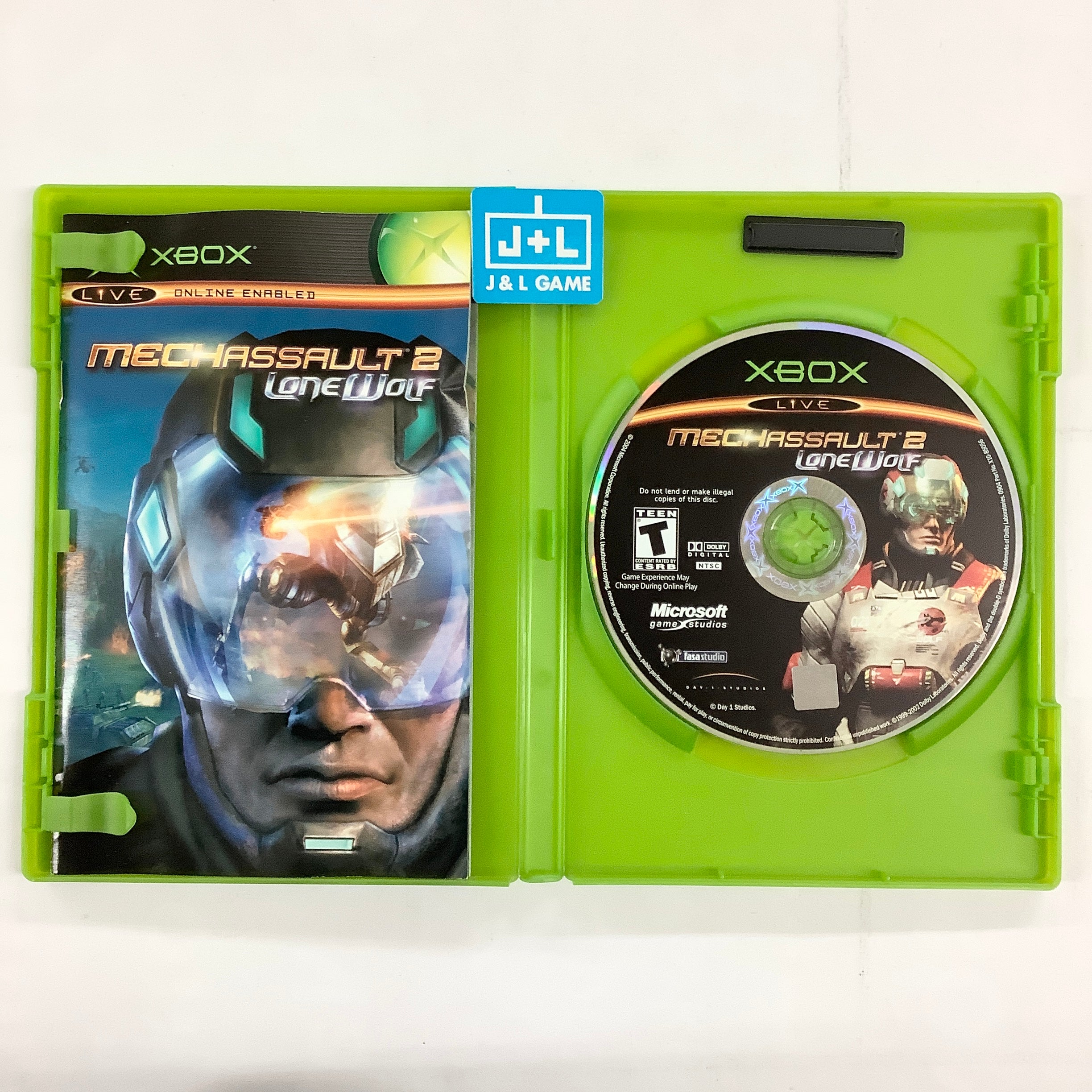 MechAssault 2: Lone Wolf - (XB) Xbox [Pre-Owned] Video Games Microsoft Game Studios   
