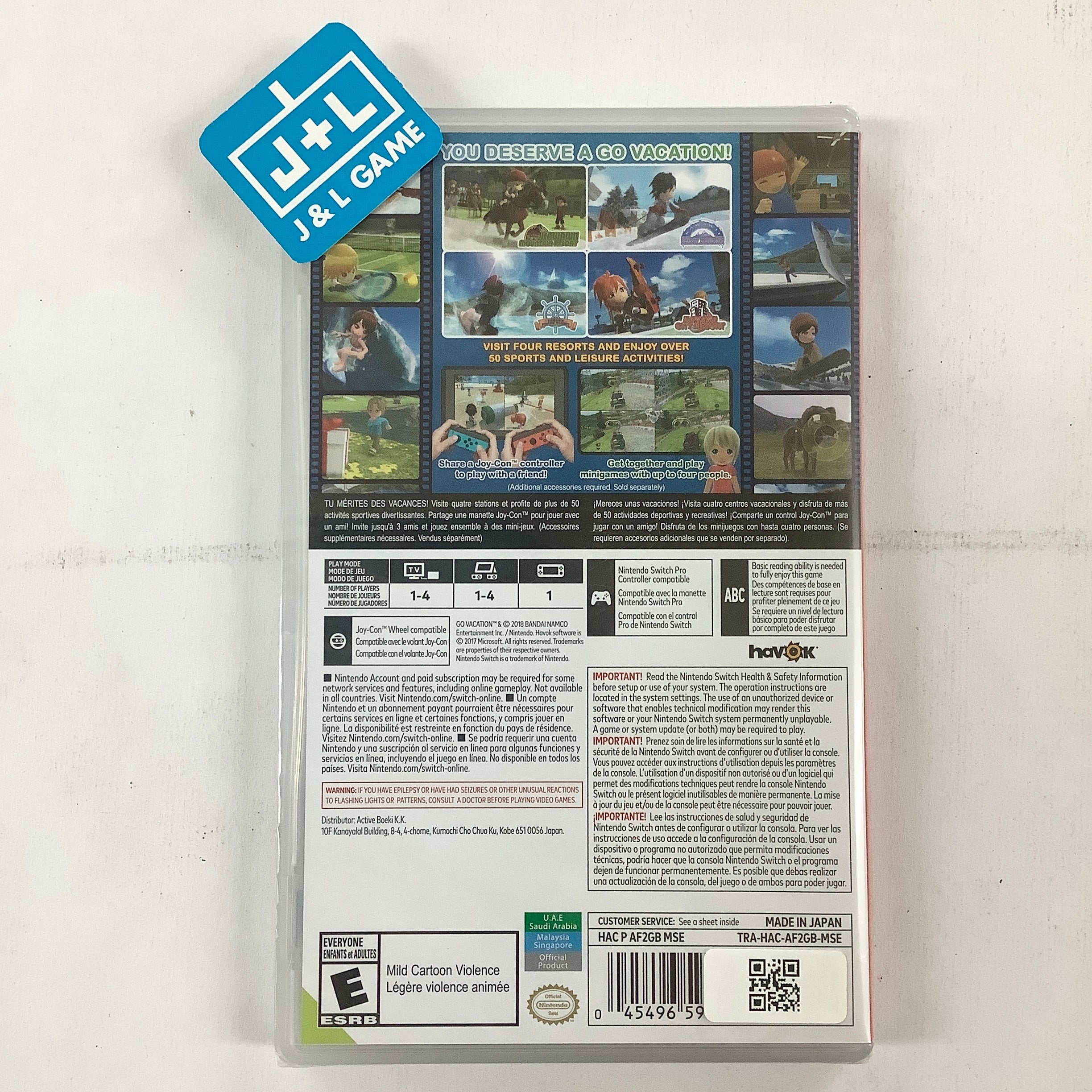 Go Vacation (World Edition) - (NSW) Nintendo Switch Video Games Nintendo   