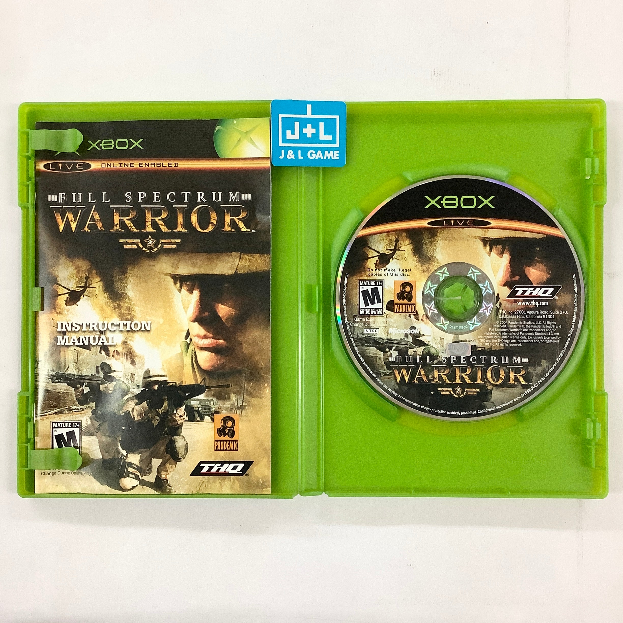 Full Spectrum Warrior - (XB) Xbox [Pre-Owned] Video Games THQ   