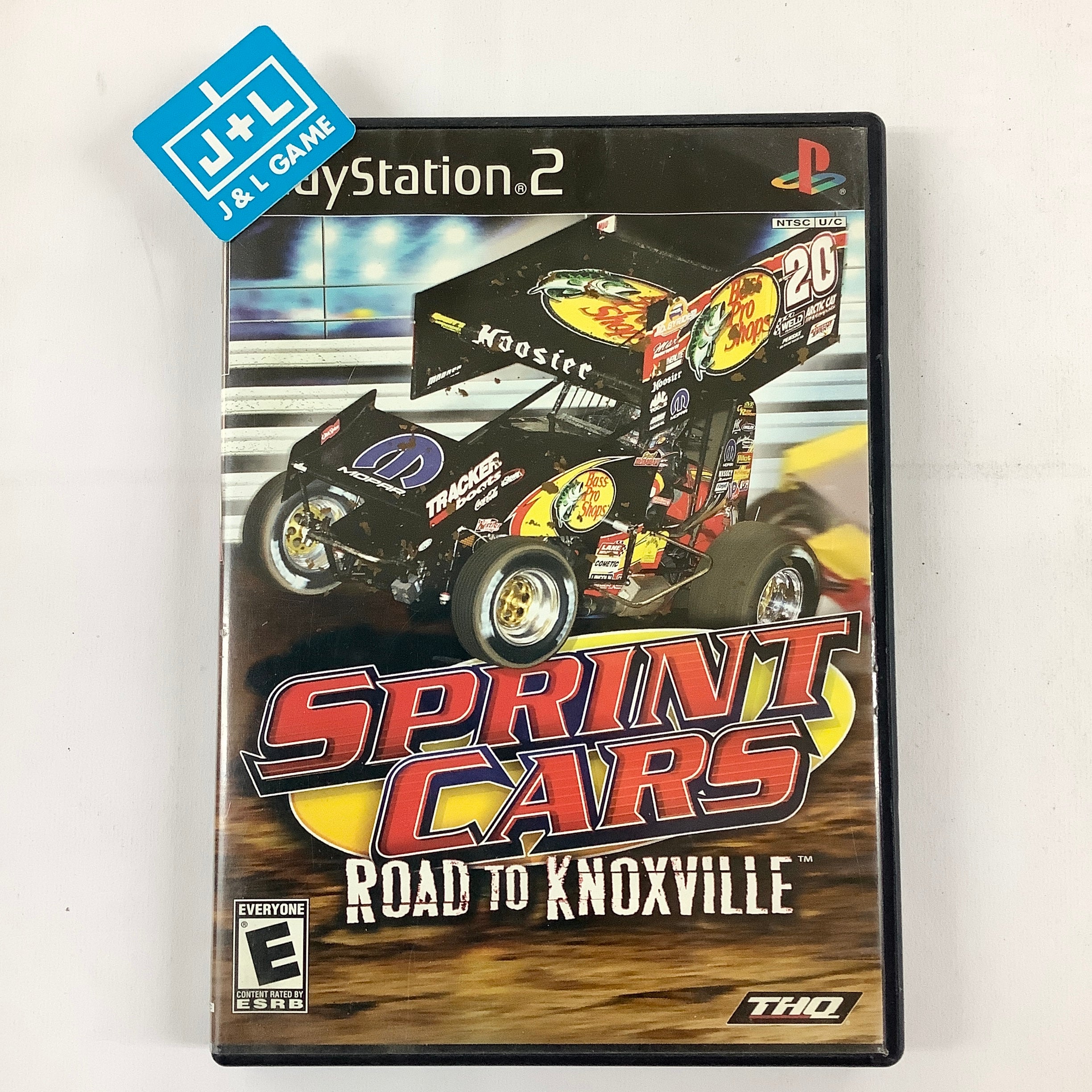 Sprint Cars: Road to Knoxville - (PS2) PlayStation 2 [Pre-Owned] Video Games THQ   