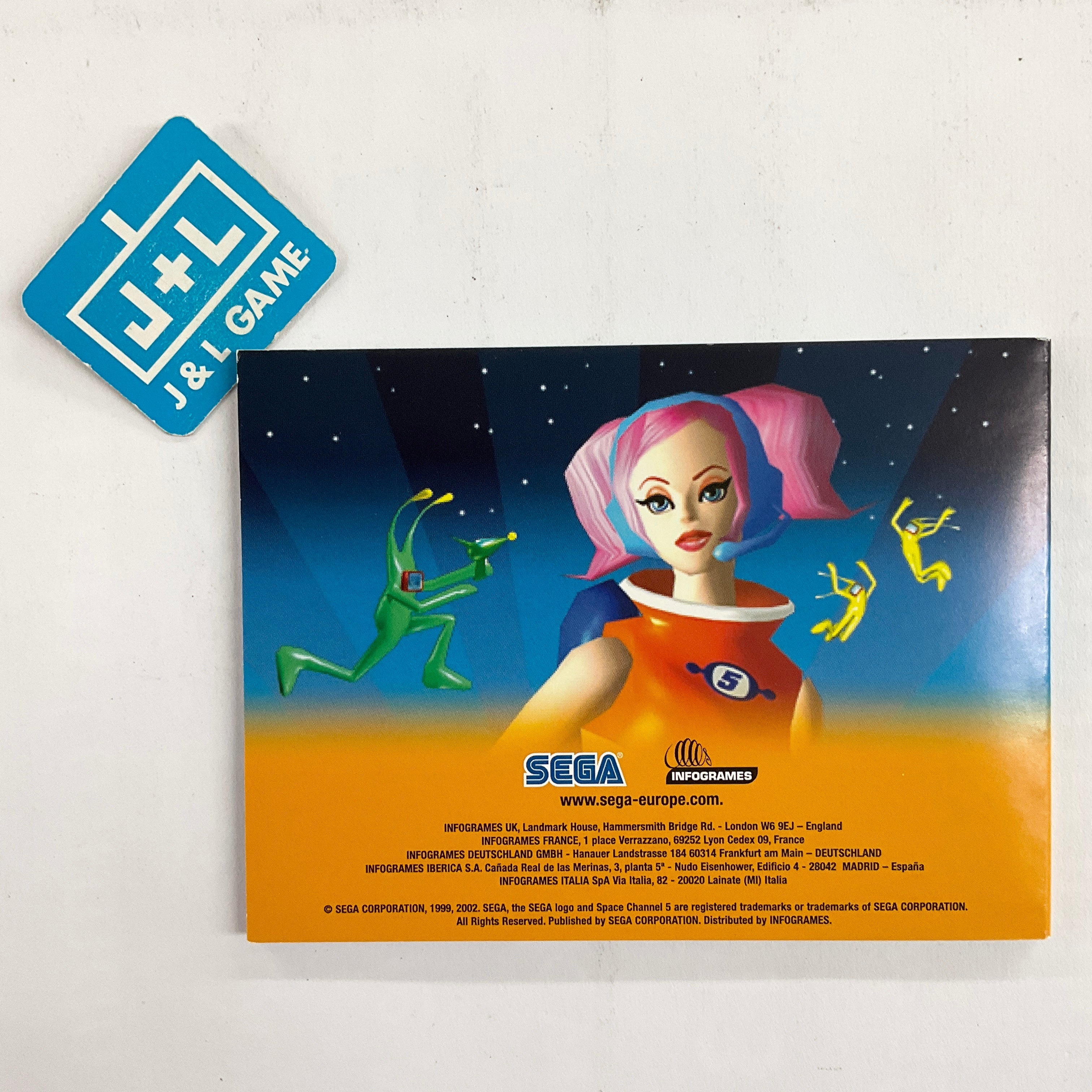 Space Channel 5: Ulala's Cosmic Attack - (GBA) Game Boy Advance [Pre-Owned] (European Import) Video Games Sega   