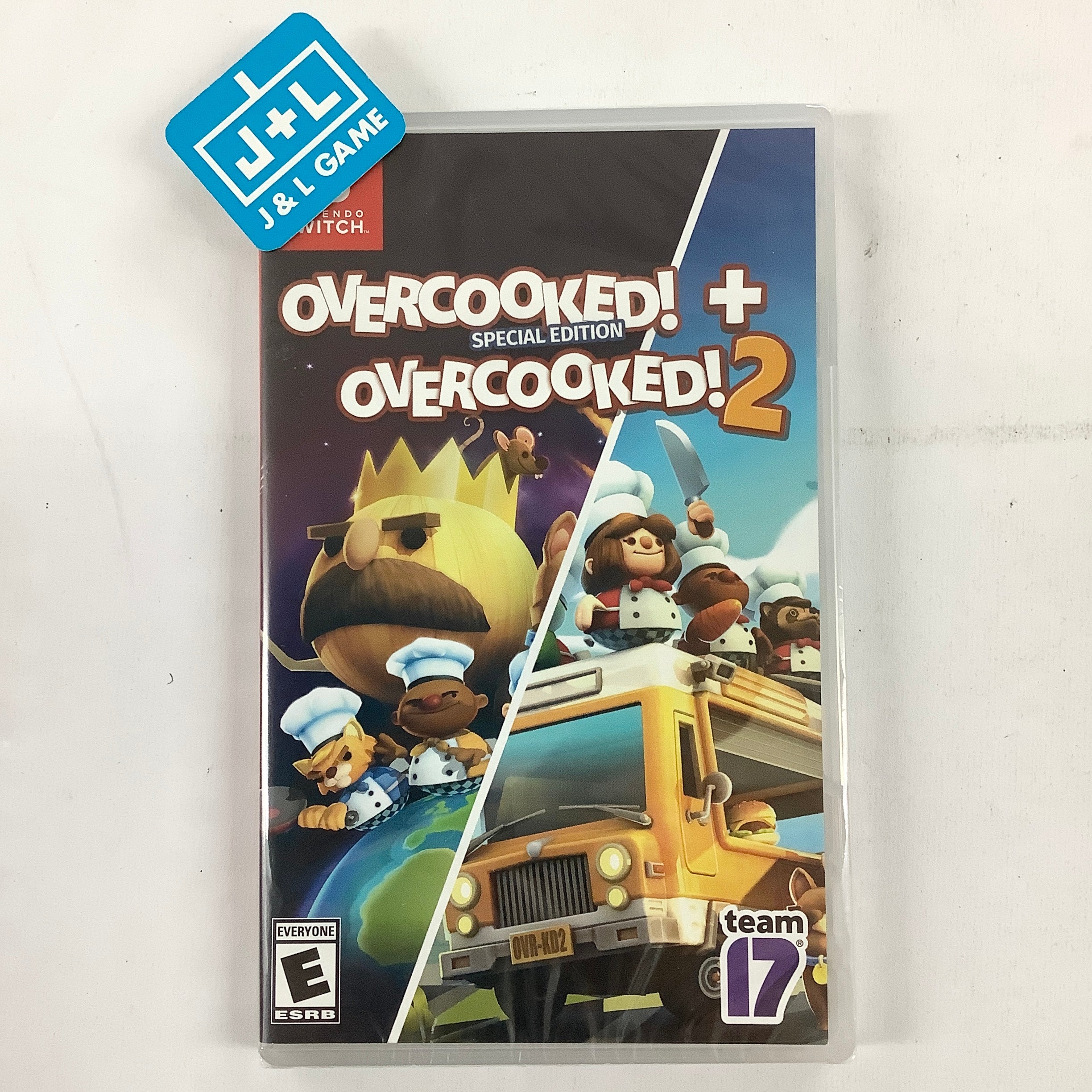 Overcooked! Special Edition + Overcooked! 2 - (NSW) Nintendo Switch Video Games Team 17   