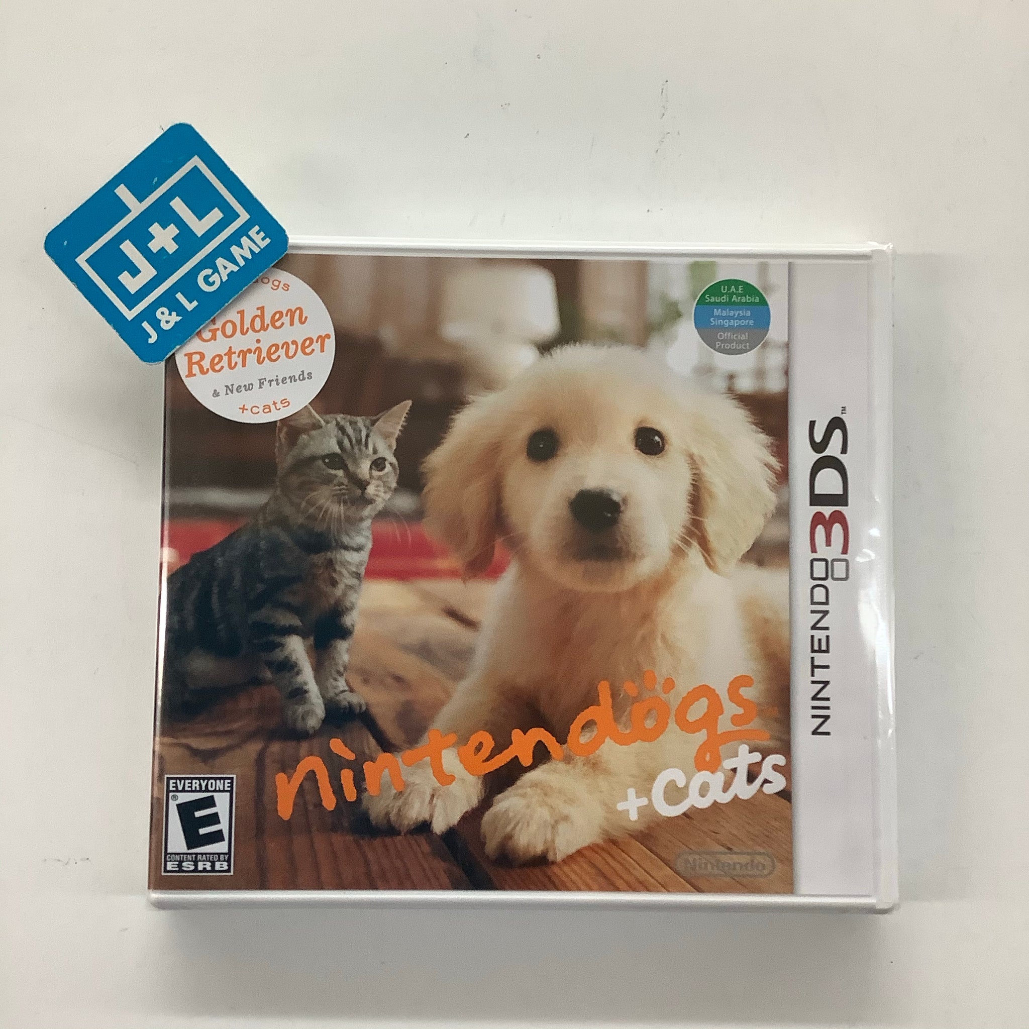 Nintendogs + Cats: Golden Retriever & New Friends - Nintendo 3DS (Worl – J&L Video Games York City