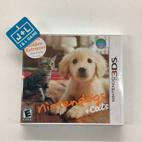 Nintendogs + Cats: Golden Retriever & New Friends - Nintendo 3DS (World Edition) Video Games Nintendo   