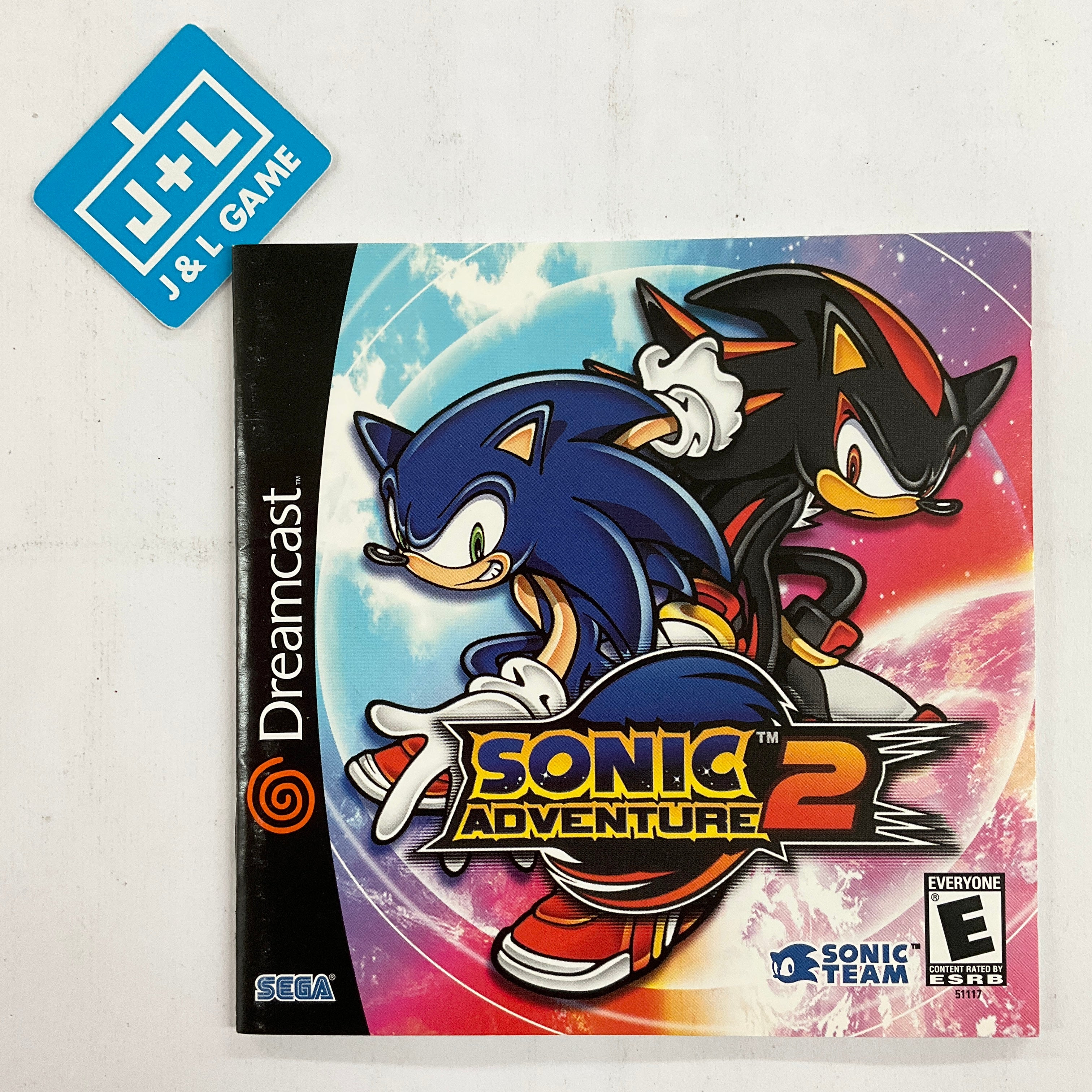 Sonic Adventure 2 - (DC) SEGA Dreamcast [Pre-Owned] Video Games Sega   