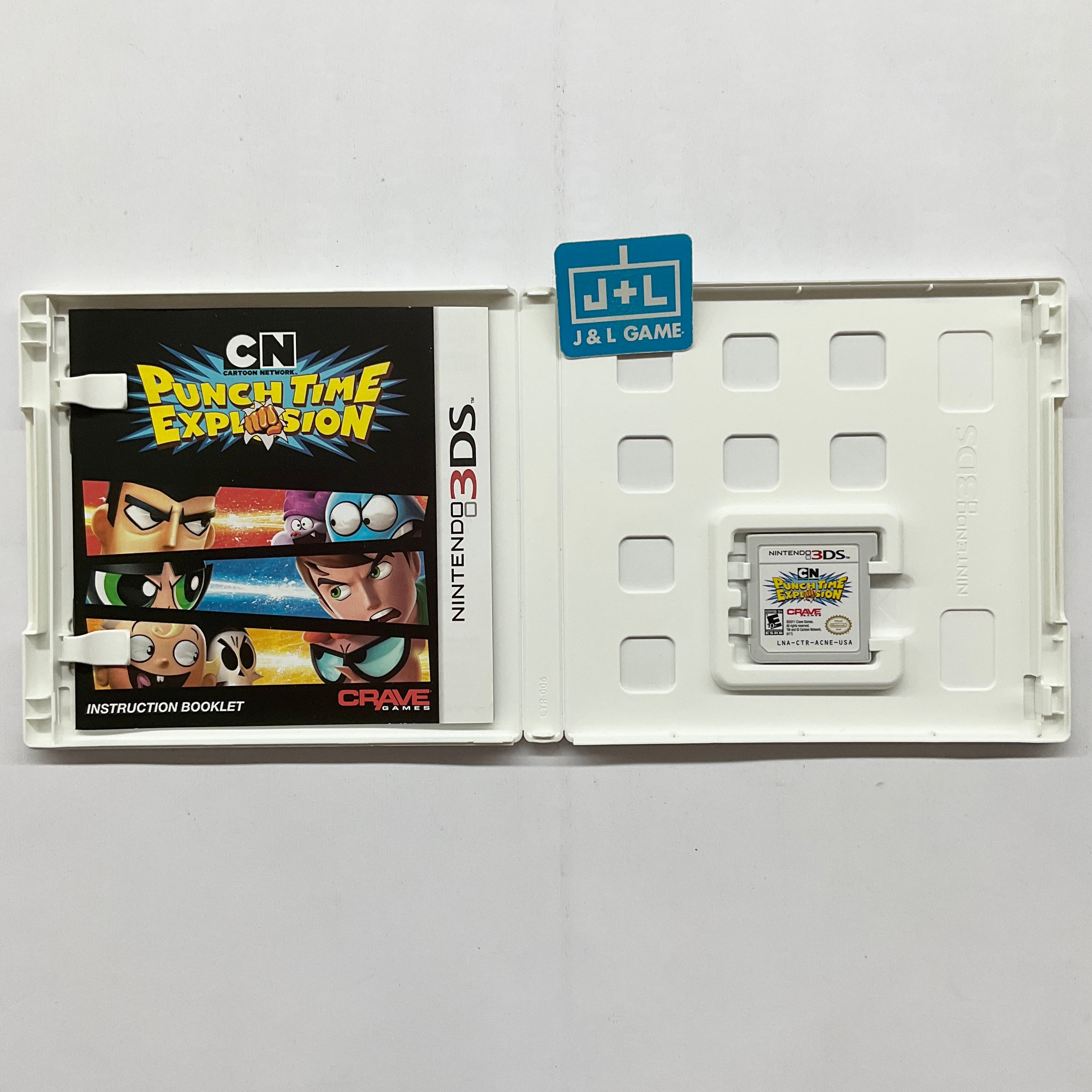 Cartoon Network: Punch Time Explosion - Nintendo 3DS [Pre-Owned] Video Games Crave   