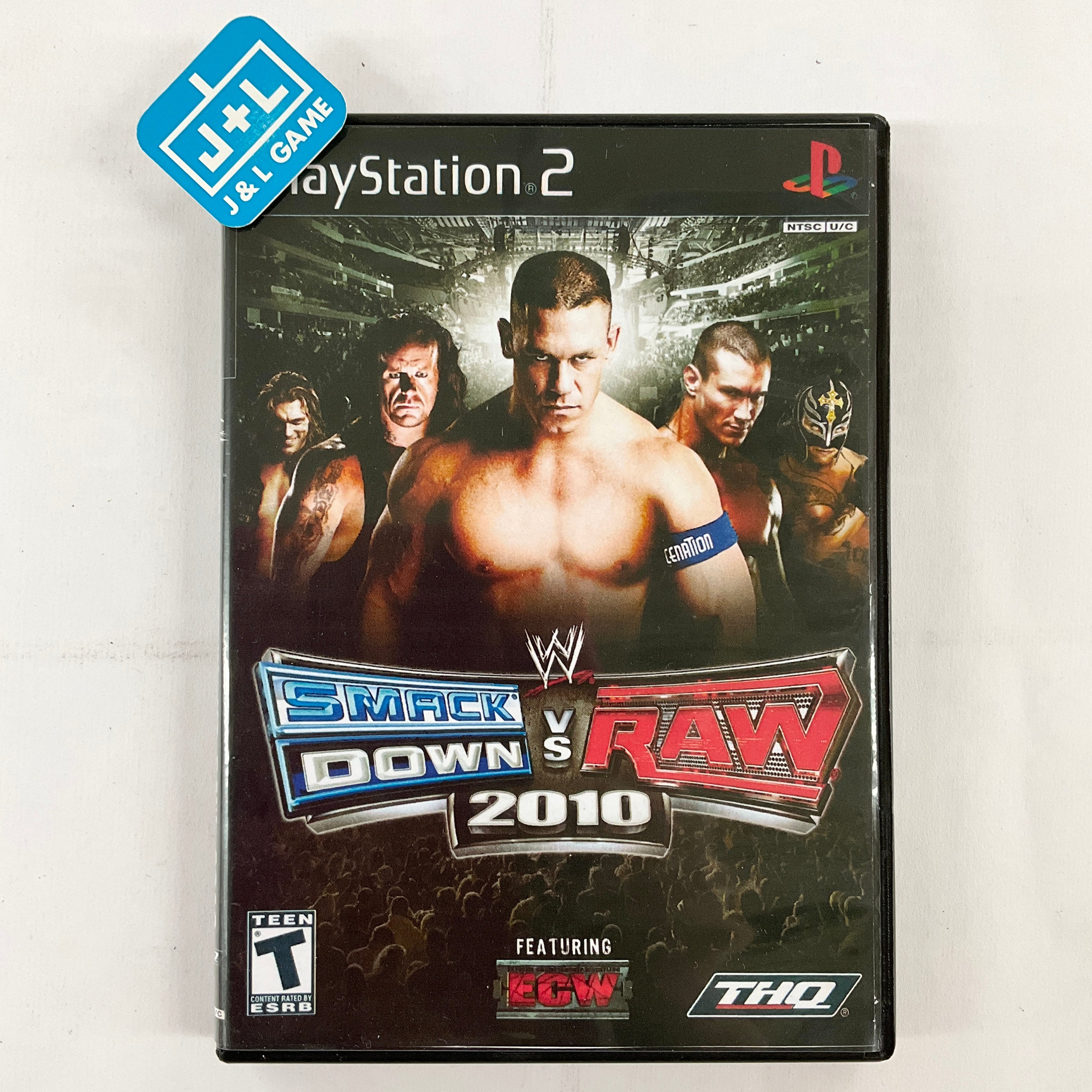 WWE SmackDown vs. Raw 2010 - (PS2) PlayStation 2 [Pre-Owned] Video Games THQ   