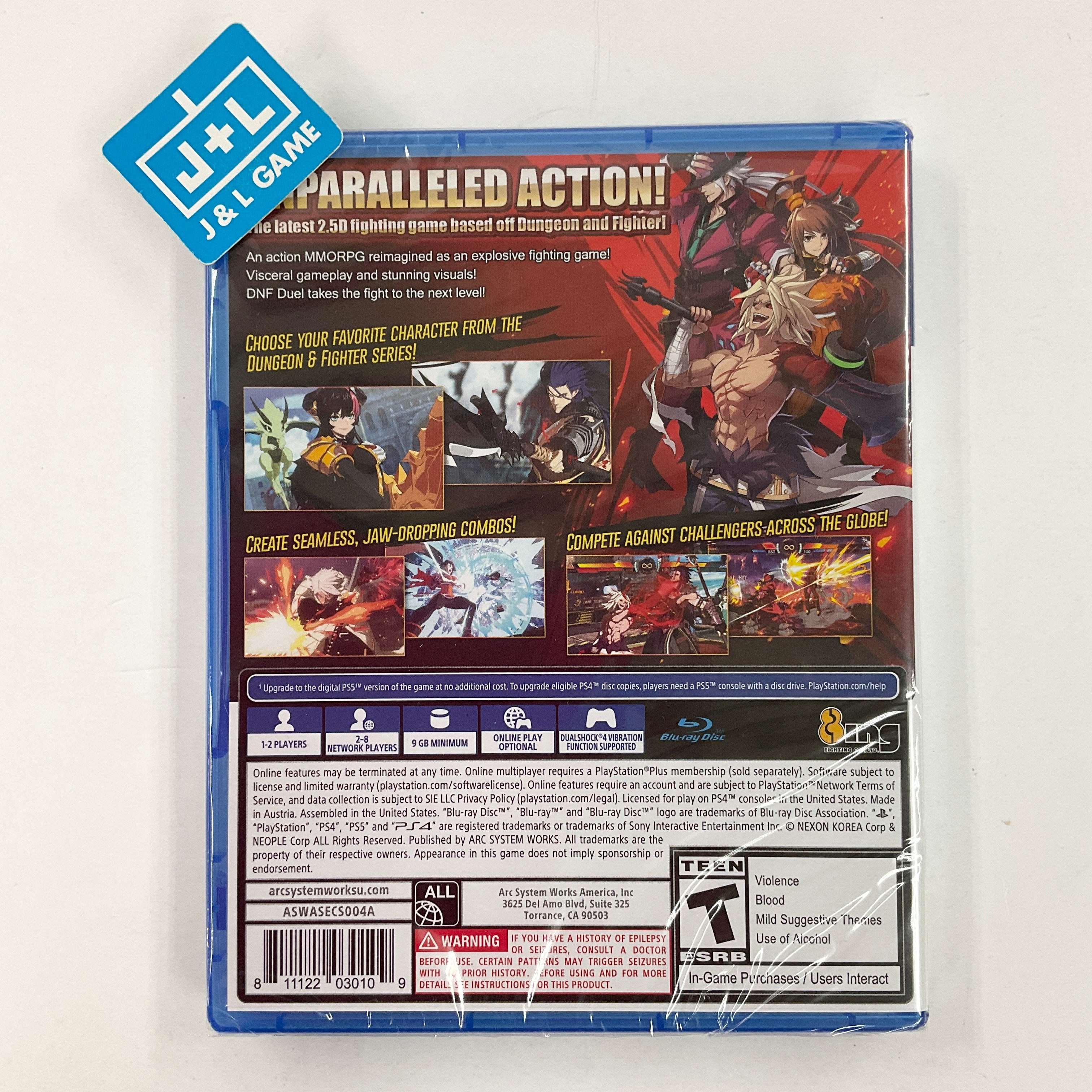 DNF Duel - (PS4) PlayStation 4 Video Games Arc System Works   