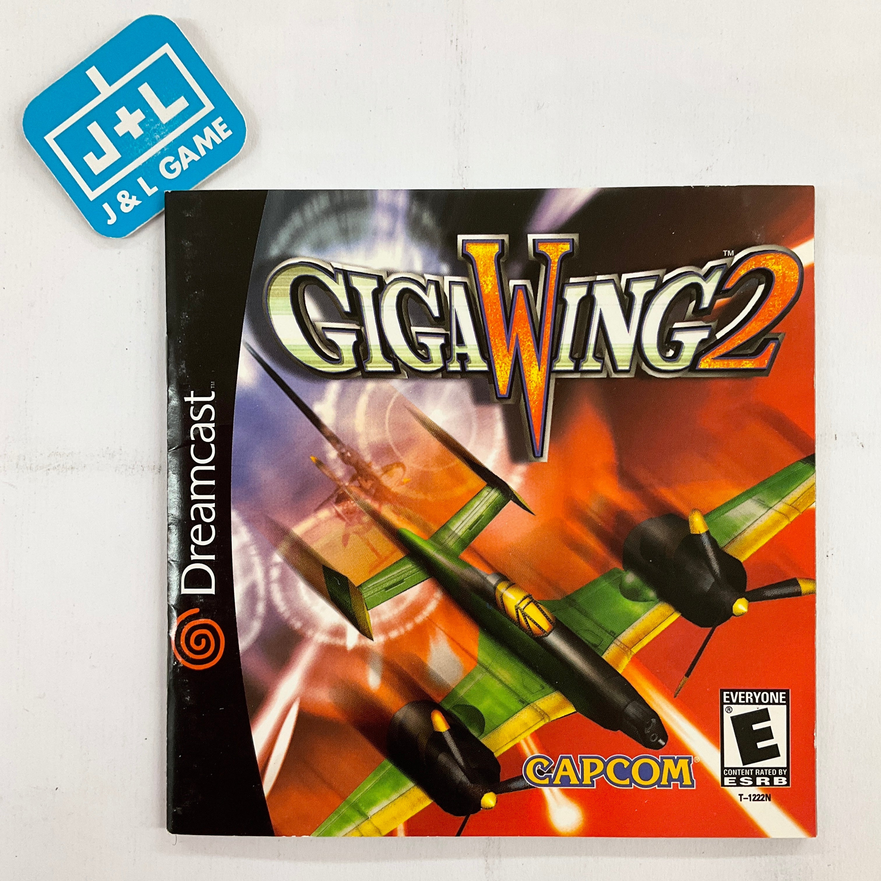 Giga Wing 2 - (DC) SEGA Dreamcast [Pre-Owned] Video Games Capcom   