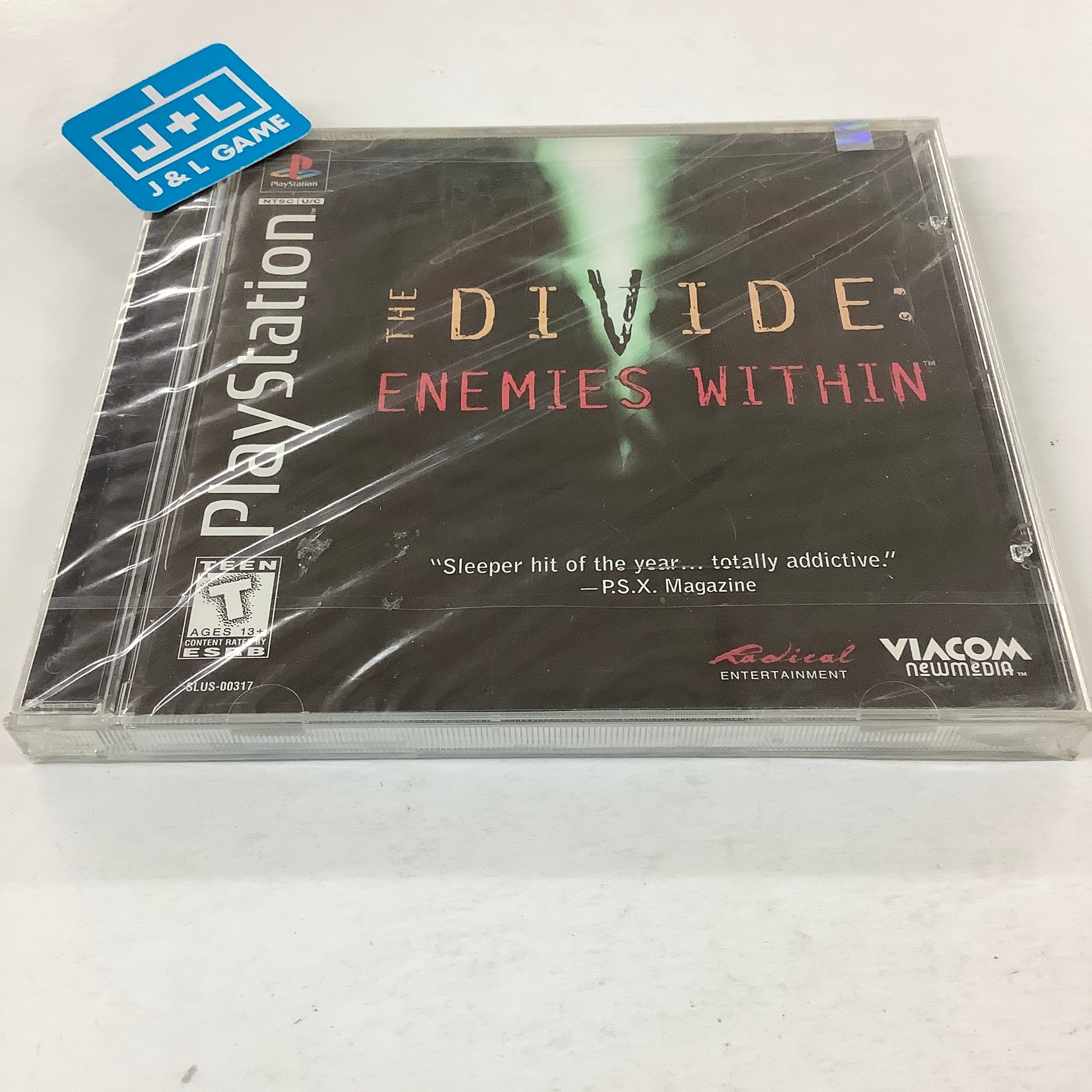 The Divide: Enemies Within - (PS1) PlayStation 1 Video Games Viacom New Media   