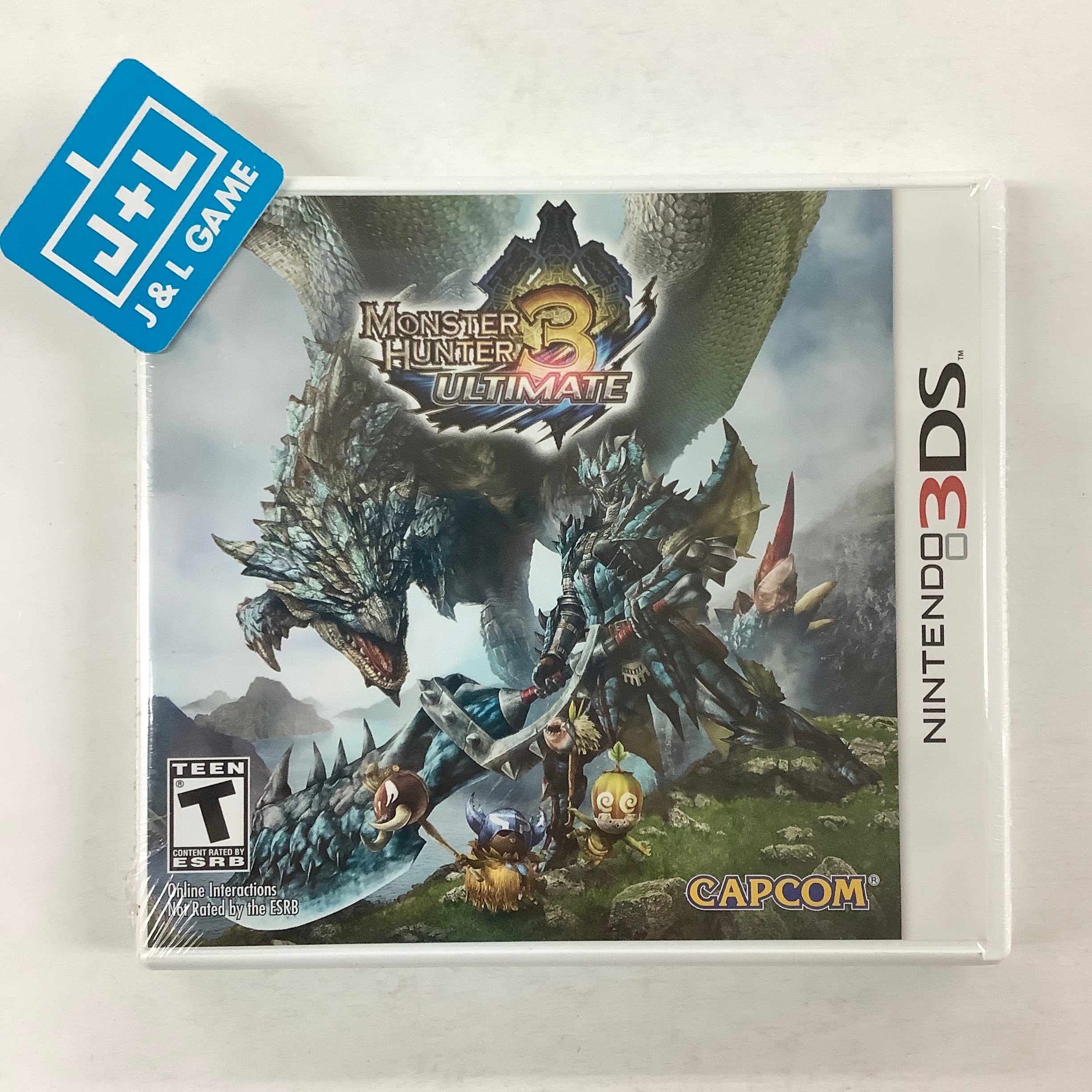 Monster Hunter 3 Ultimate - Nintendo 3DS Video Games Capcom   