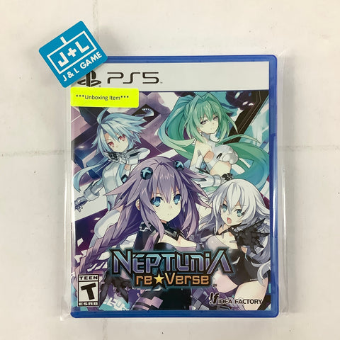 Neptunia ReVerse - (PS5) PlayStation 5 [UNBOXING] Video Games Idea Factory International   