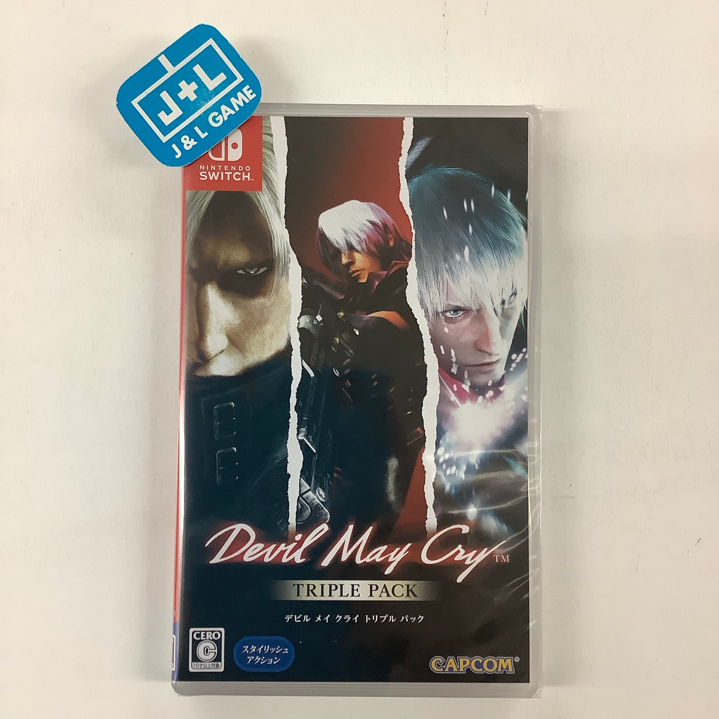 Devil May Cry Triple Pack - (NSW) Nintendo Switch (Japanese Import) Video Games Nintendo   