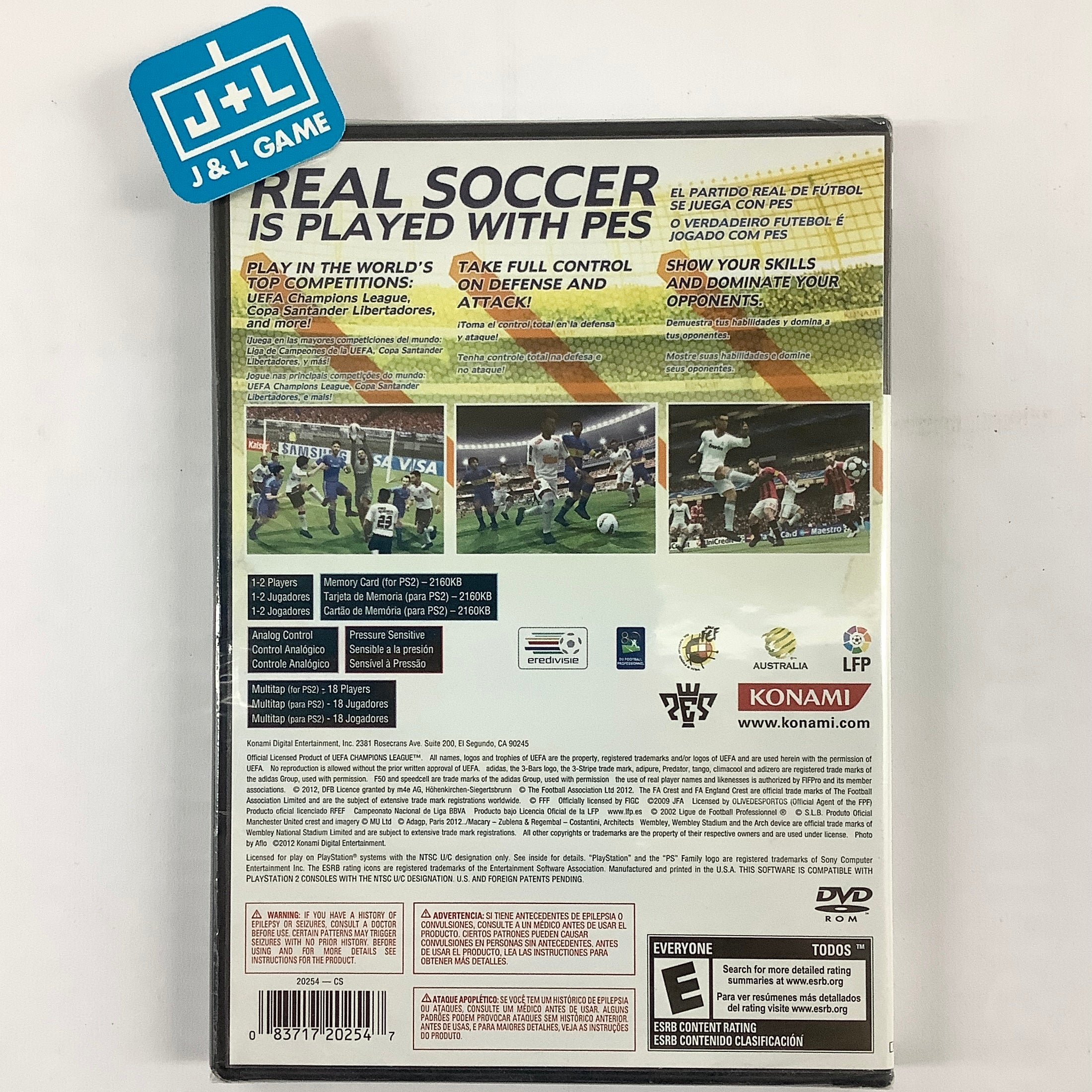 Pro Evolution Soccer 2013 - (PS2) PlayStation 2 Video Games Konami   