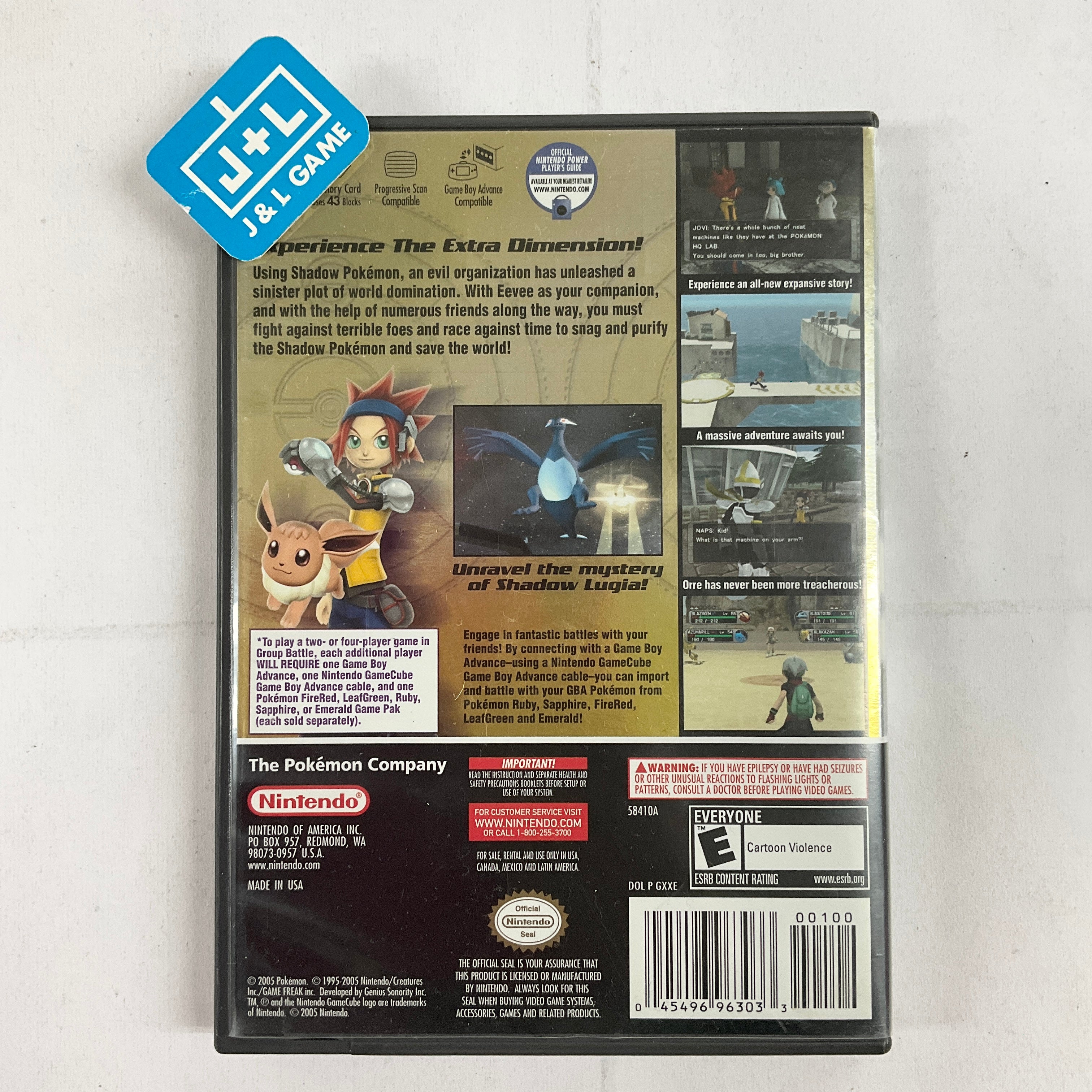 Pokemon XD: Gale of Darkness - (GC) GameCube [Pre-Owned] Video Games Nintendo   
