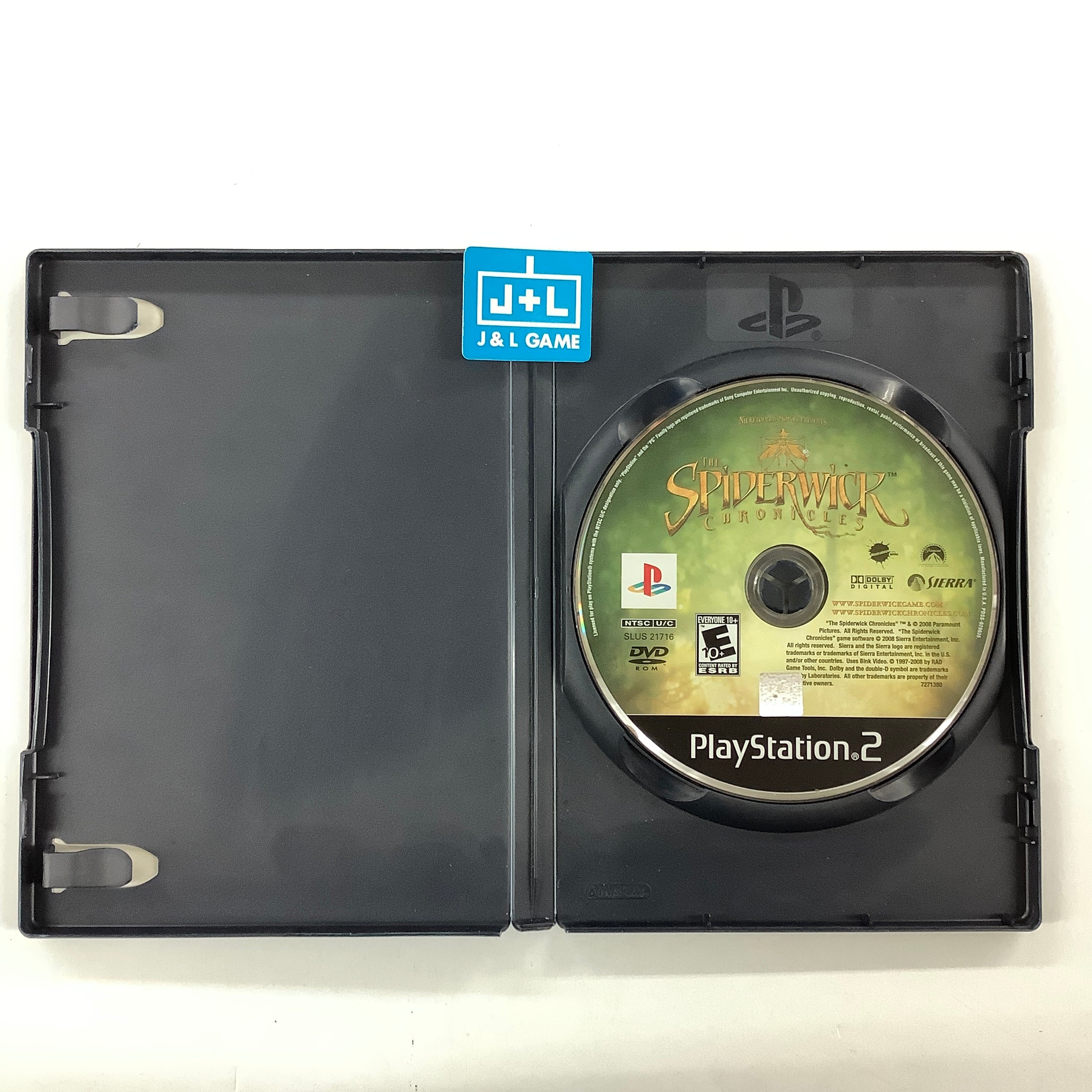 The Spiderwick Chronicles - (PS2) PlayStation 2 [Pre-Owned] Video Games Sierra Entertainment   