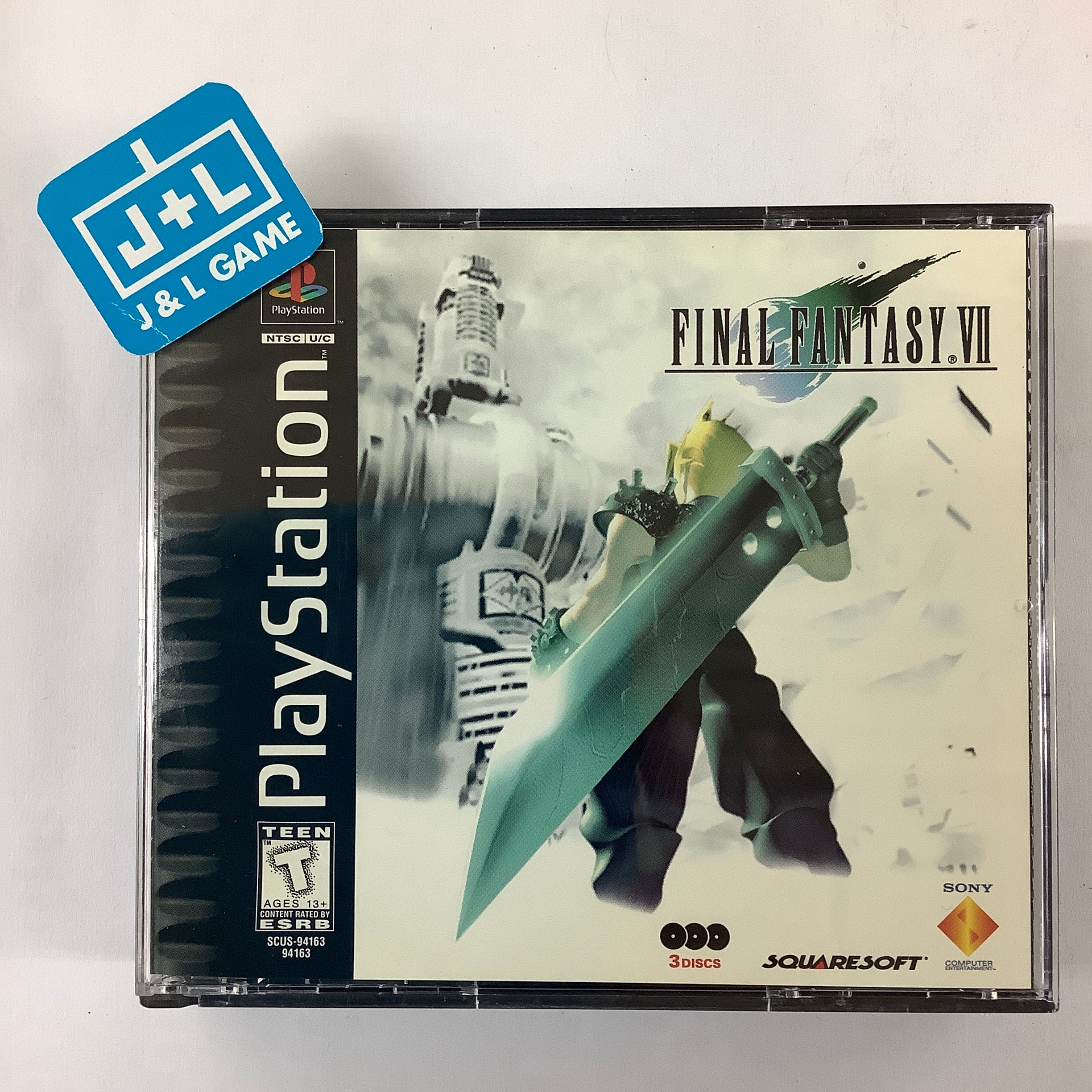 Final Fantasy VII - (PS1) PlayStation 1 [Pre-Owned] Video Games SCEA   