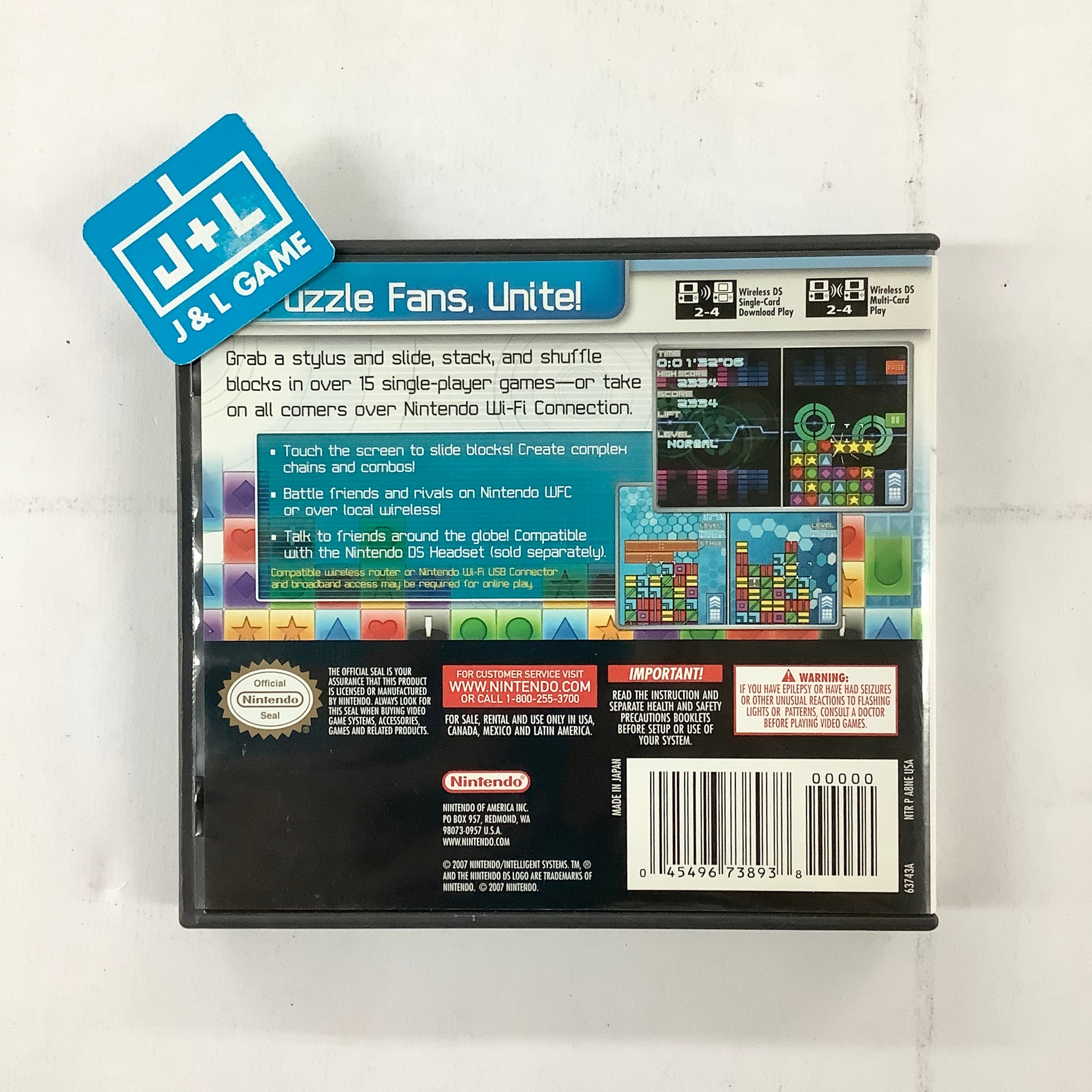 Planet Puzzle League - (NDS) Nintendo DS [Pre-Owned] Video Games Nintendo   