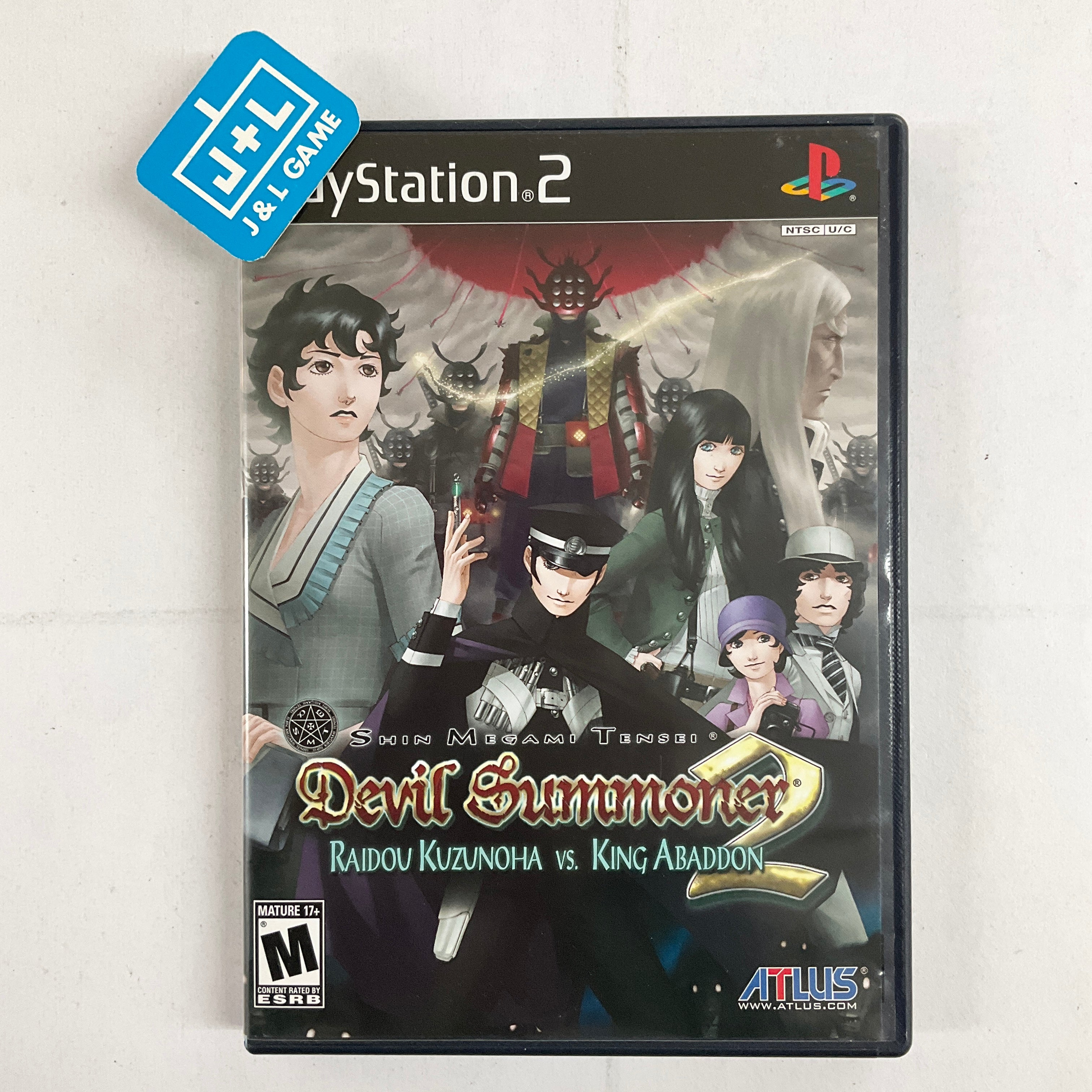 Shin Megami Tensei: Devil Summoner 2: Raidou Kuzunoha versus King Abaddon - (PS2) PlayStation 2 [Pre-Owned] Video Games Atlus   